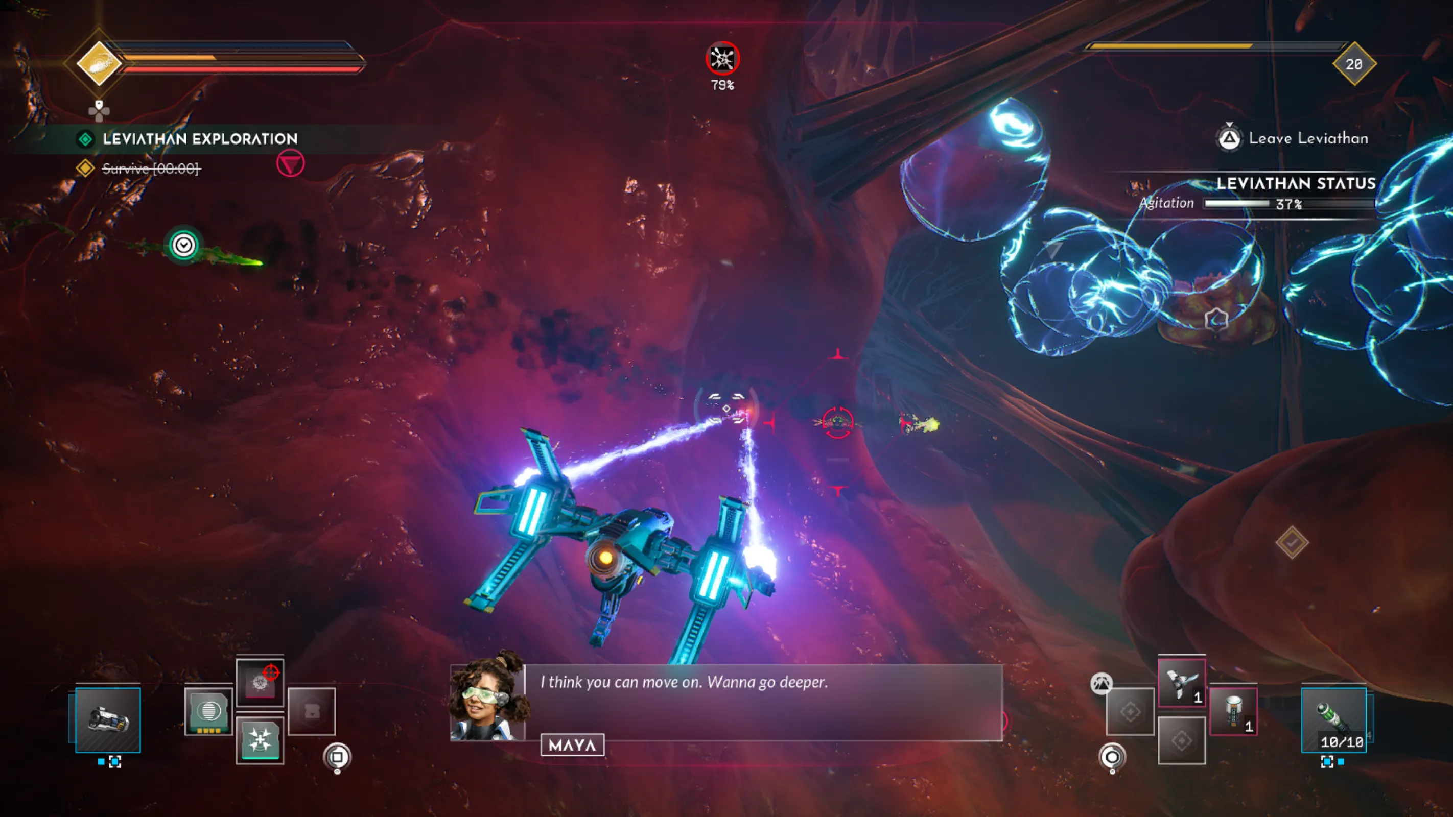 Destroy parasites, drones, and other new enemies while navigating from stomach to stomach.