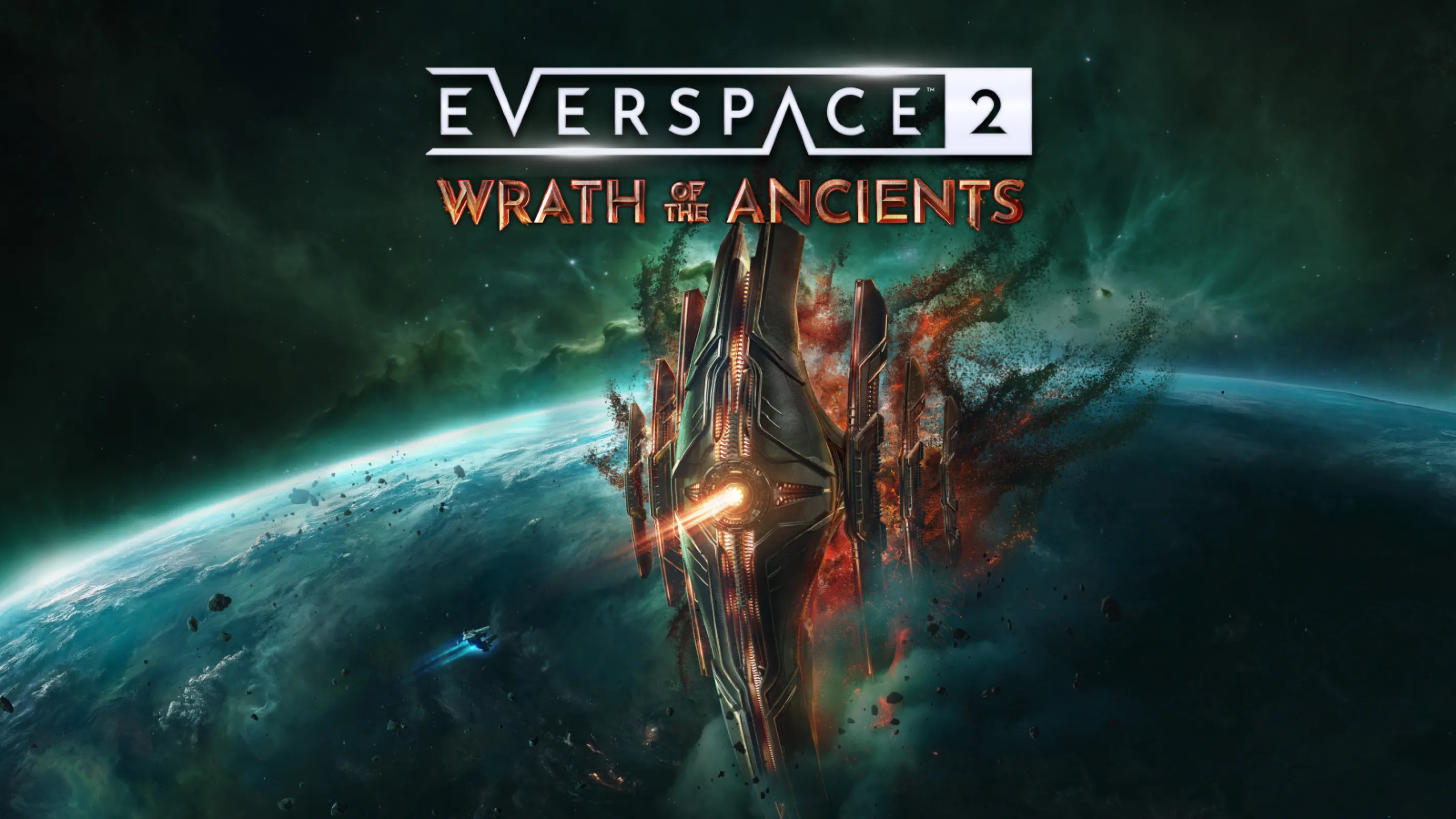 The Ancients have awakened! Their wrath has laid waste to human settlements in Cluster 34, and the path of destruction leads to the Okkar Homeworlds. Take flight in this massive expansion DLC as the Cluster readies for war once again in EVERSPACE 2: Wrath of the Ancients.