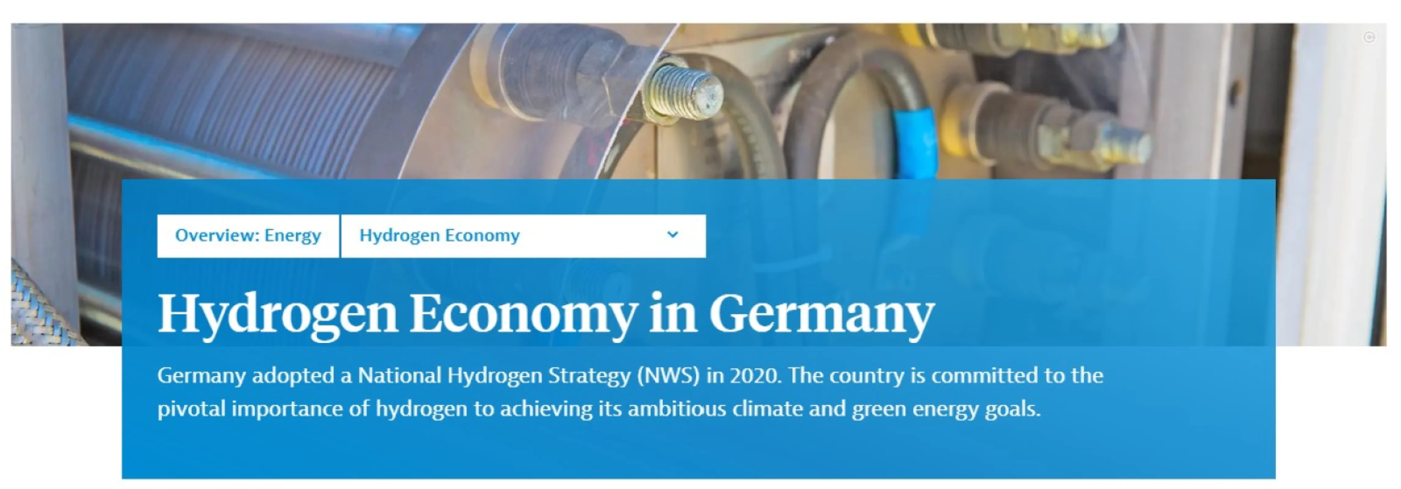 Hydrogen Economy in Germany