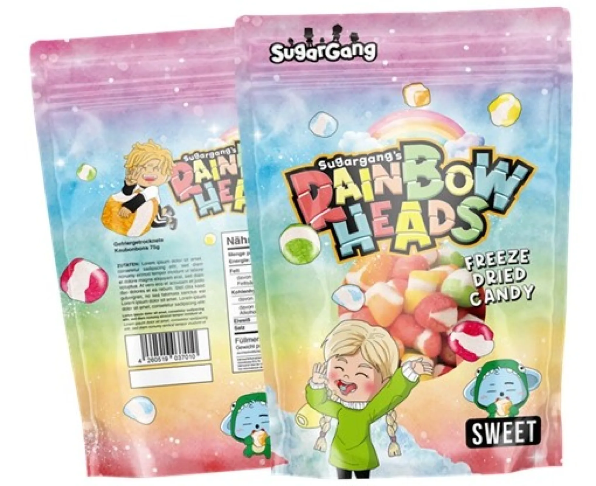 Sugargang Rainbow Heads