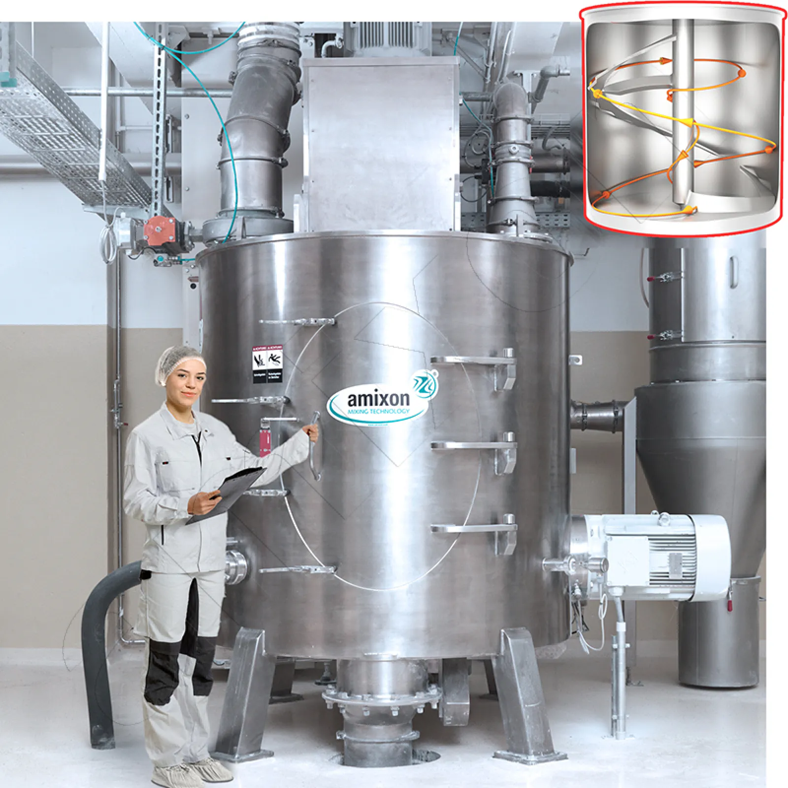 Vertical Single-Shaft Mixer VM