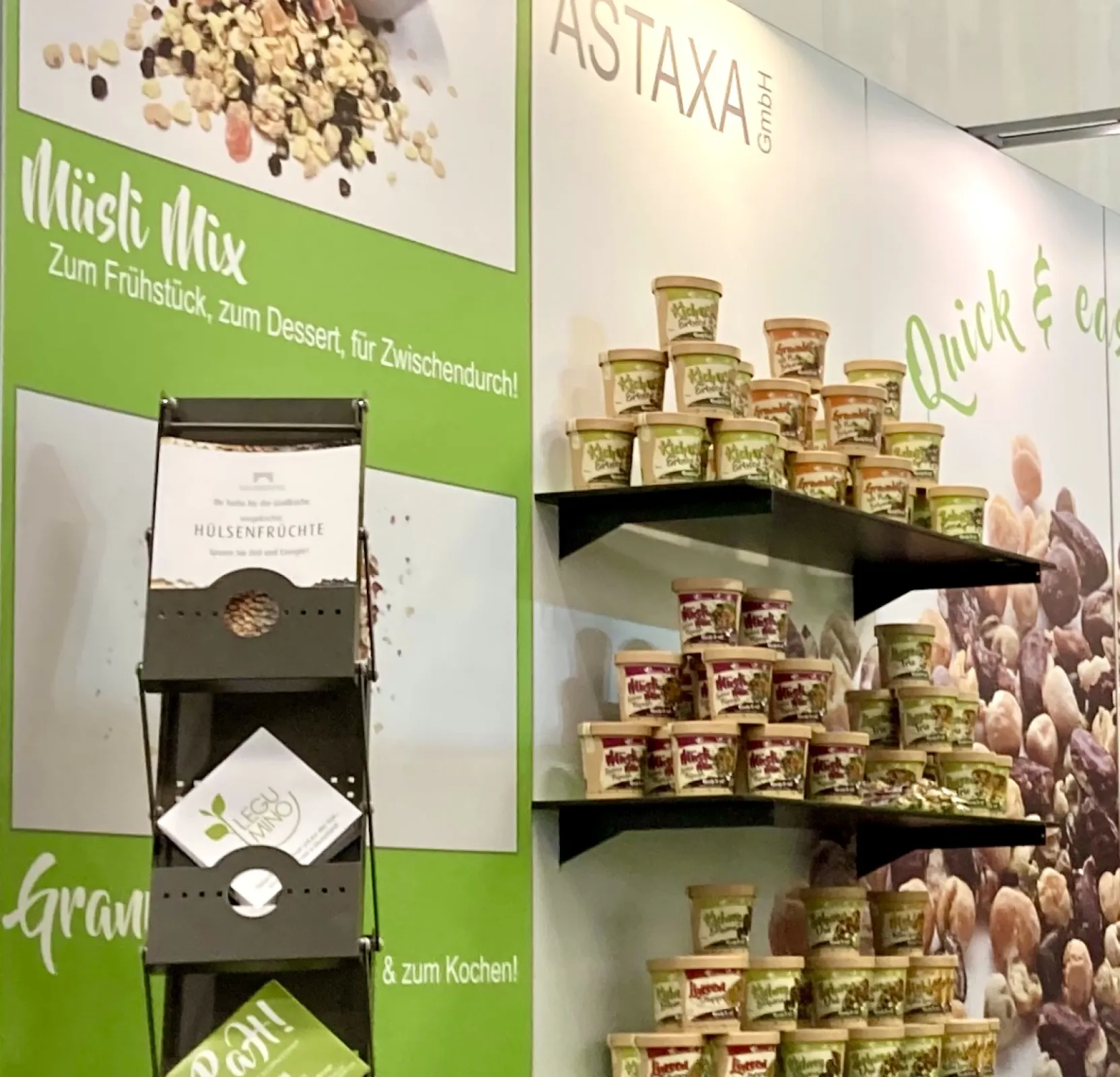 trade fair stand legumes