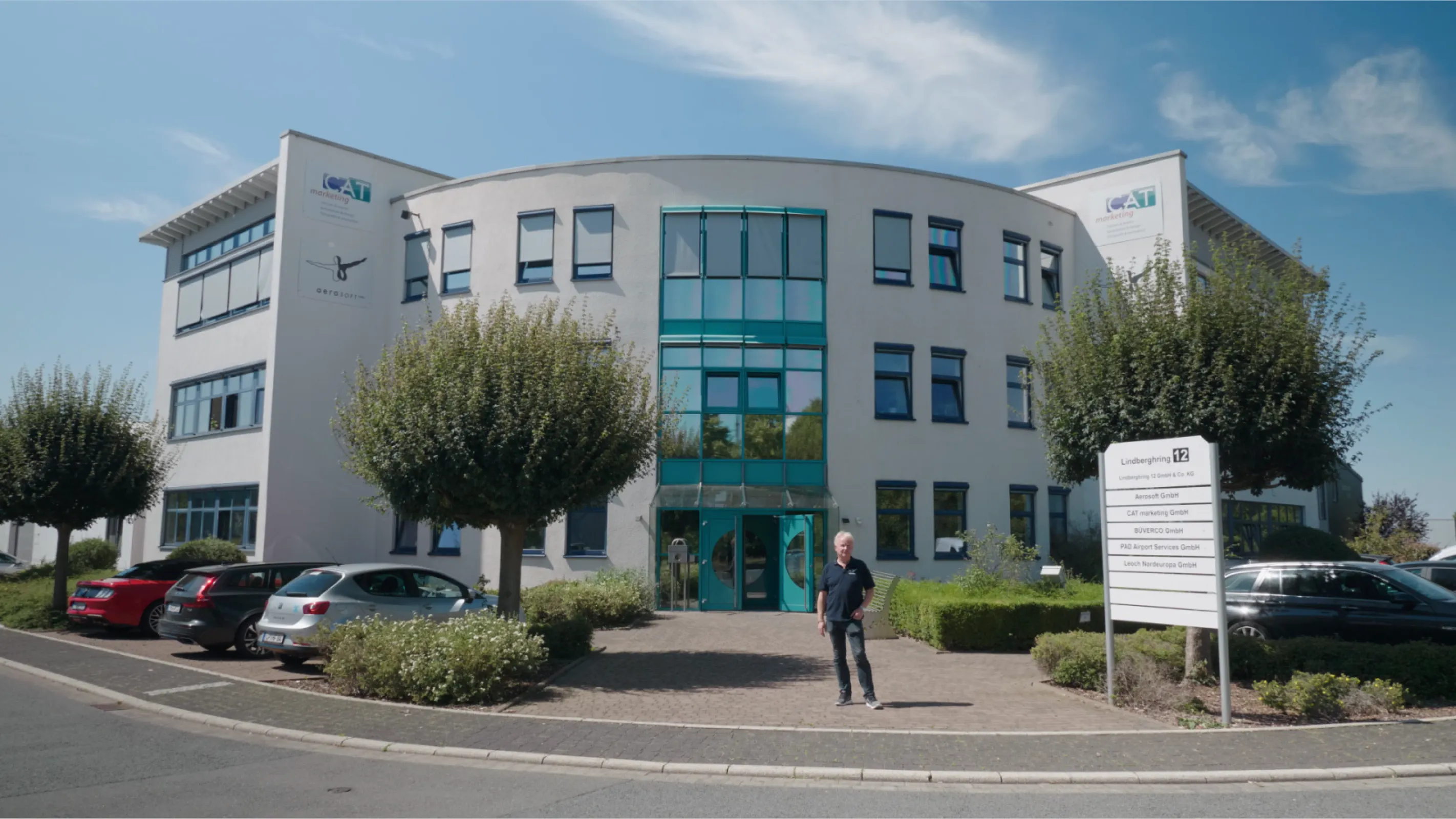 The Aerosoft company building in Bueren, Germany.