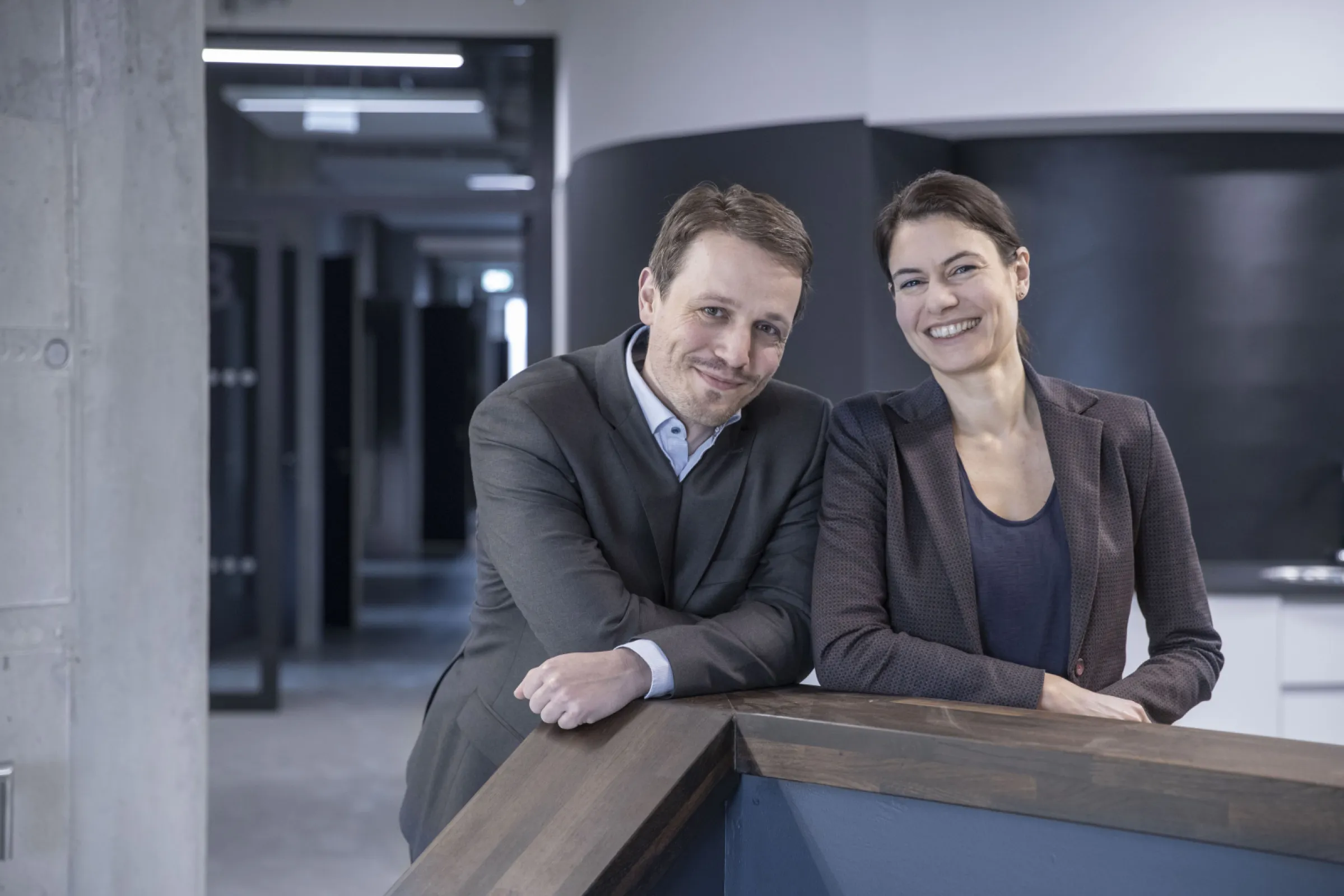 The founders of ZentriForce Pharma: Dr. Katharina Schmid and Dr. Marius Schmid