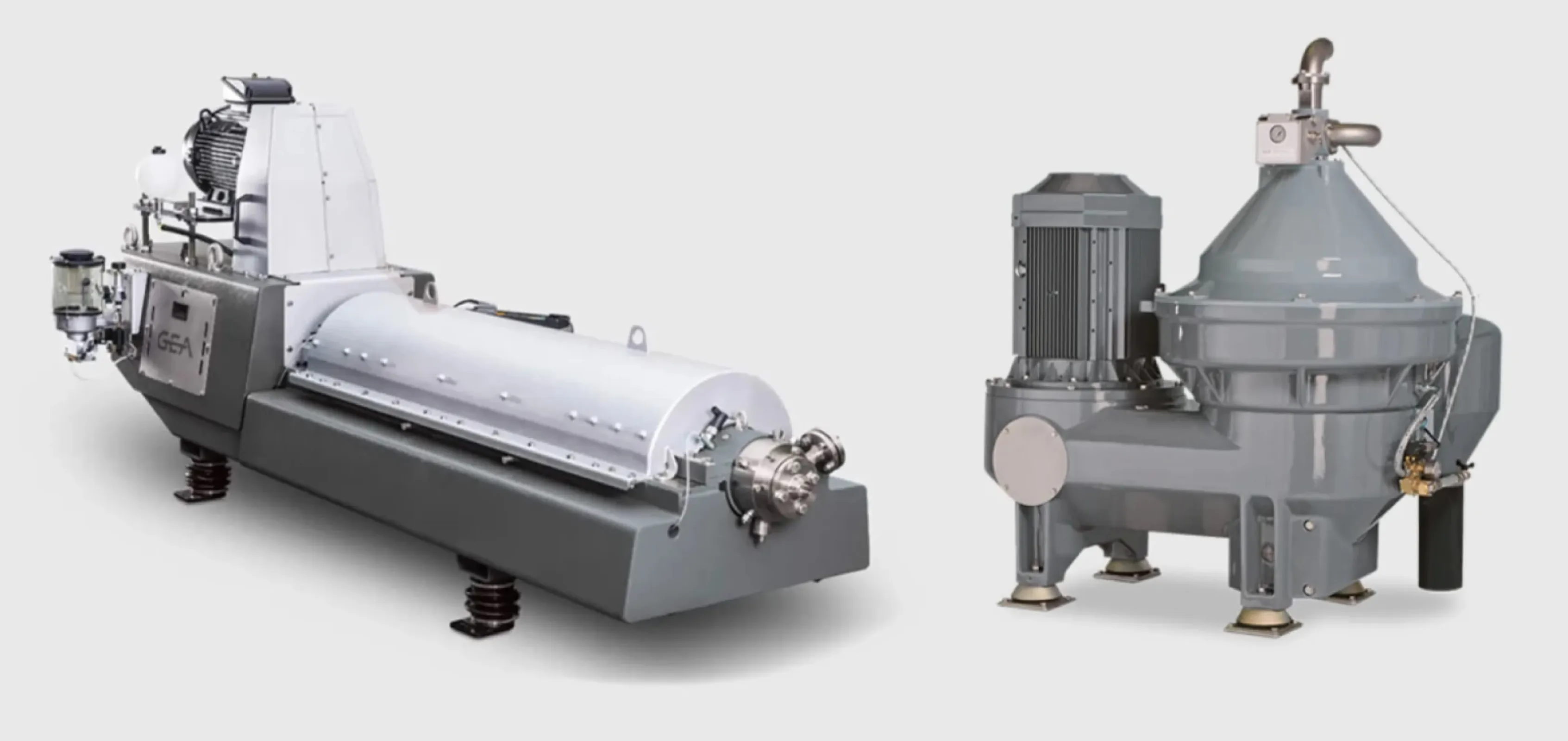 GEA decanter centrifuge & GEA centrifugal separator