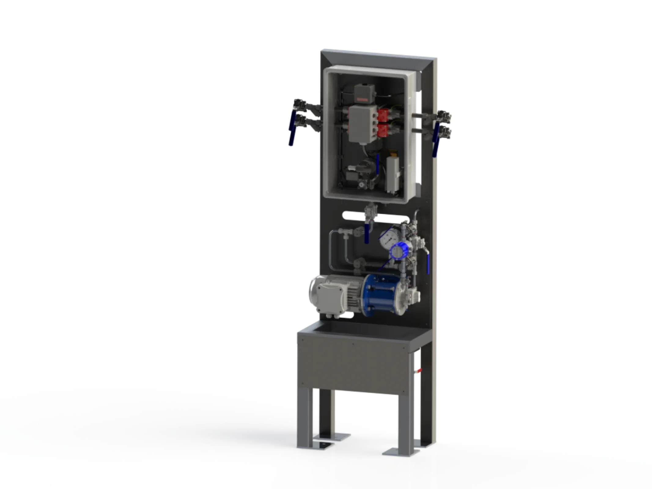 CBU_5 combined with frequency controlled booster/injection pump