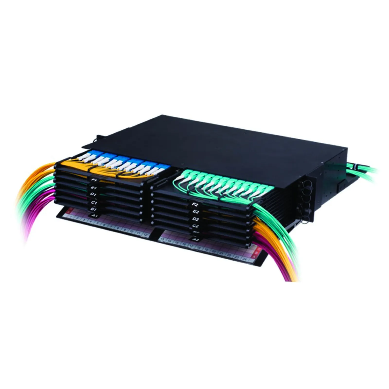 FO HD Patch Panel 144F 1U