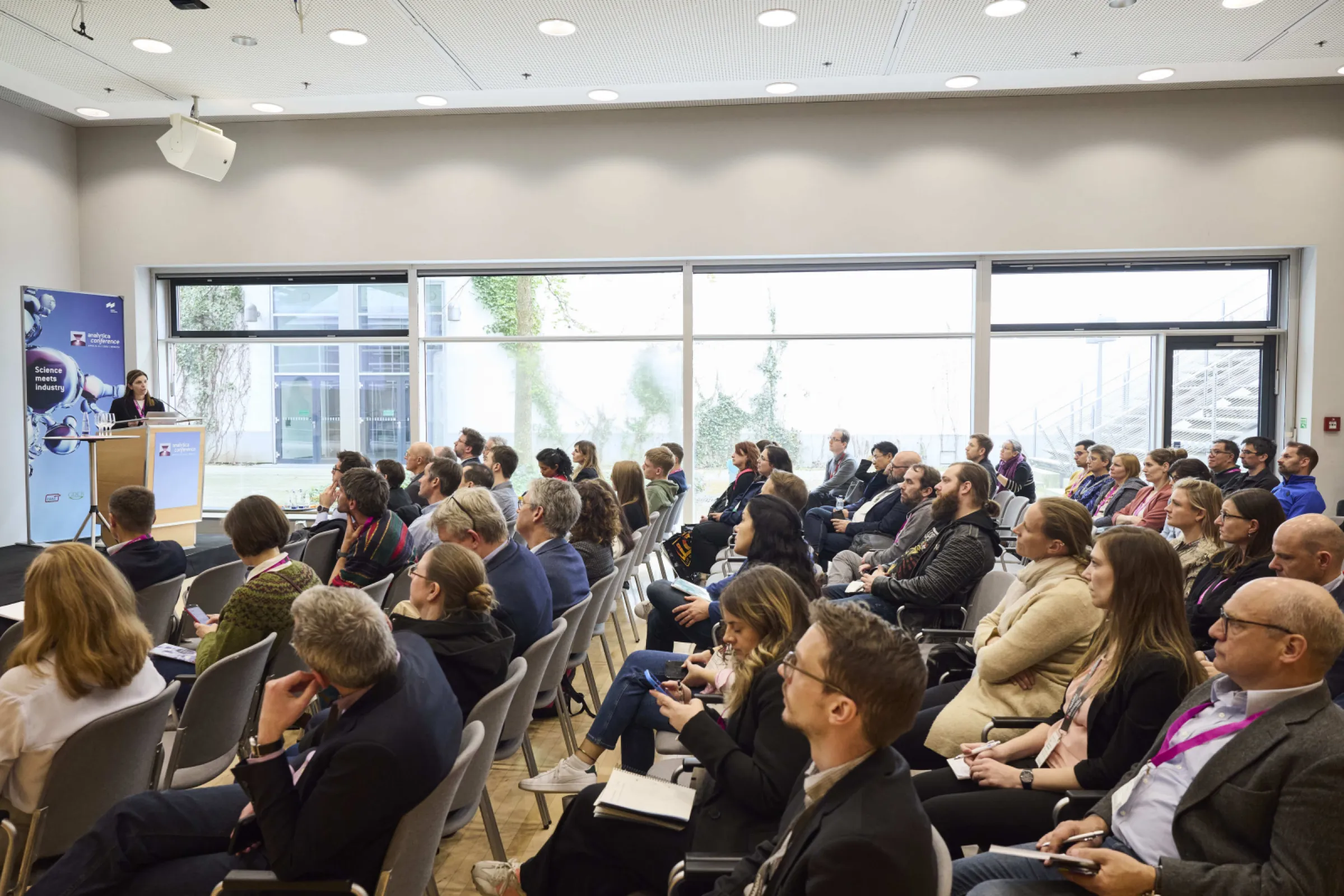 world's leading trade fair analytica in Munich, Germany