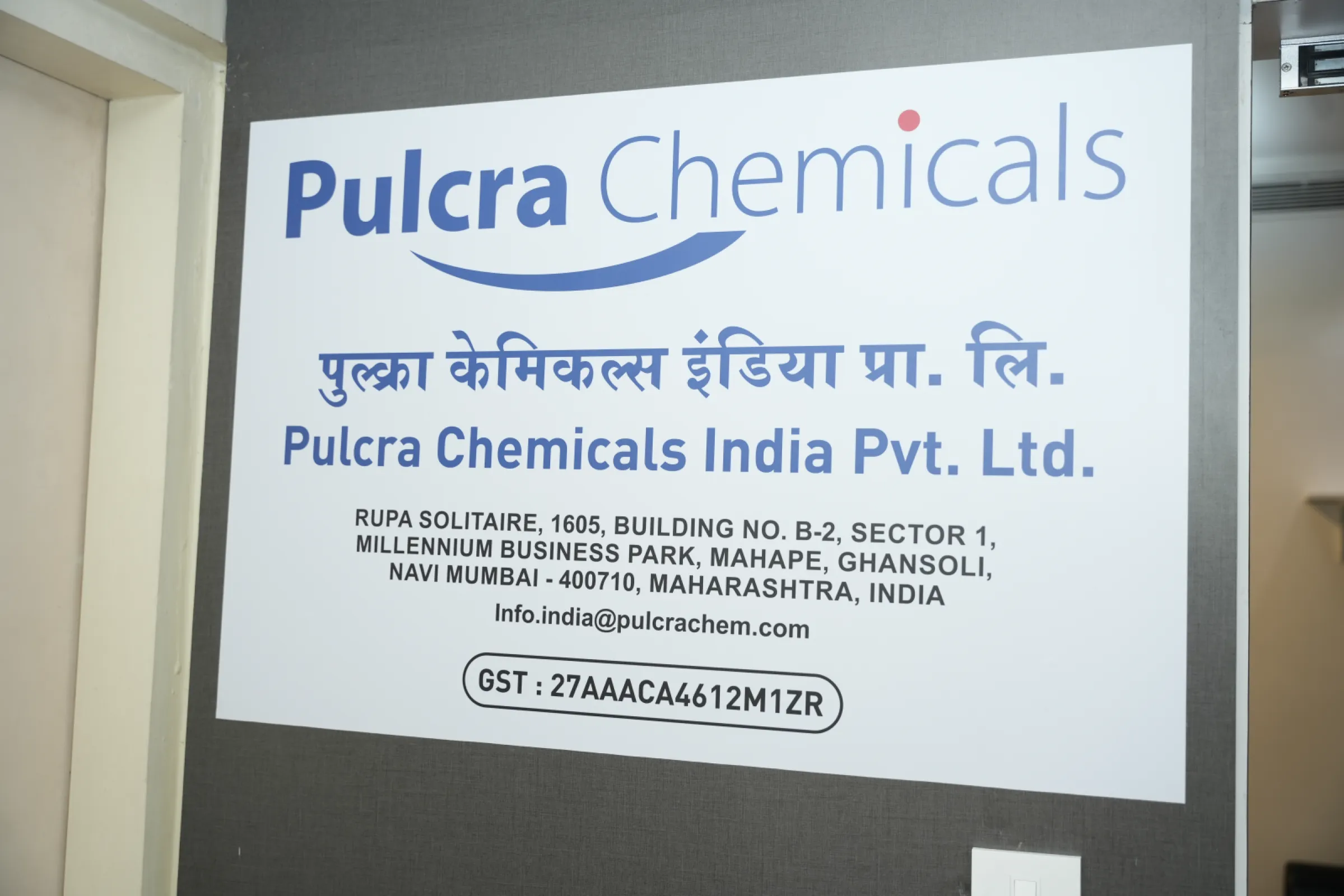 Pulcra Office in India
