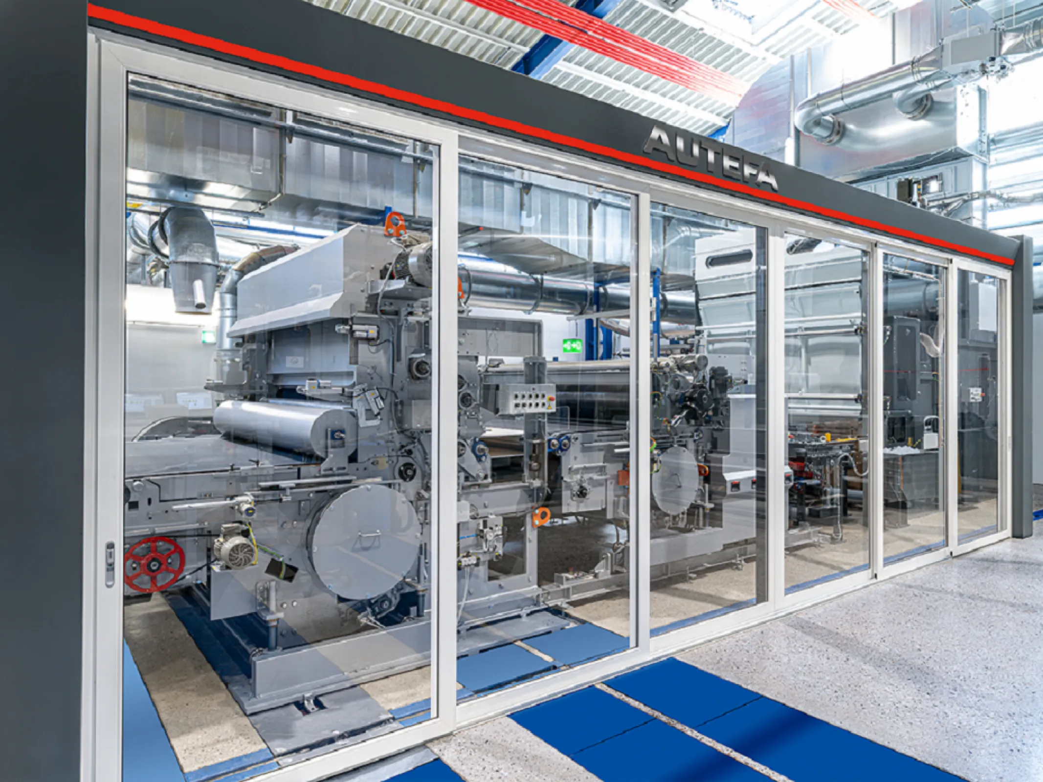 AUTEFA Solutions Aerodynamic Web Forming Machines Airlay V21R/K12