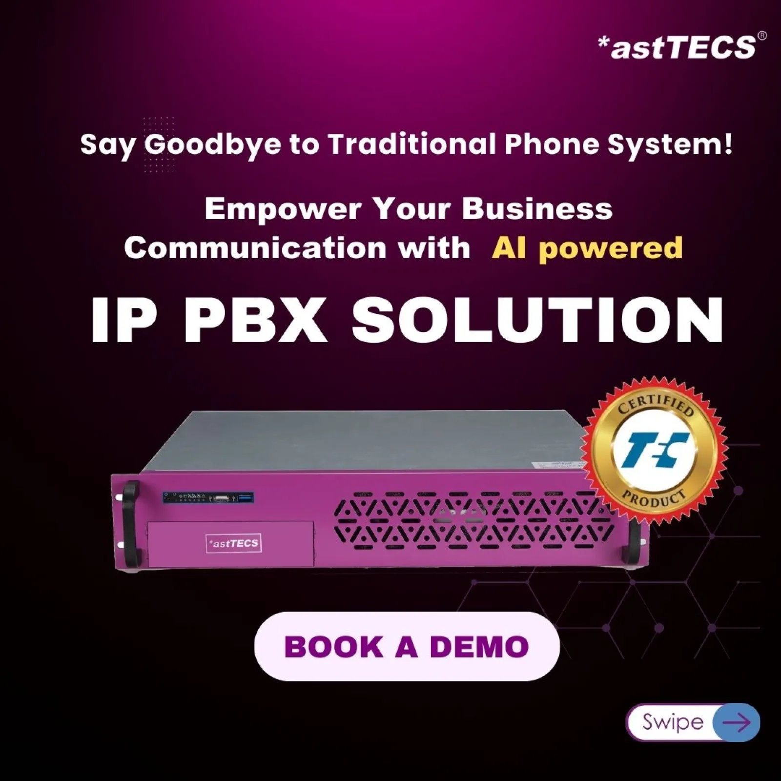 IP PBX with AI capabilities