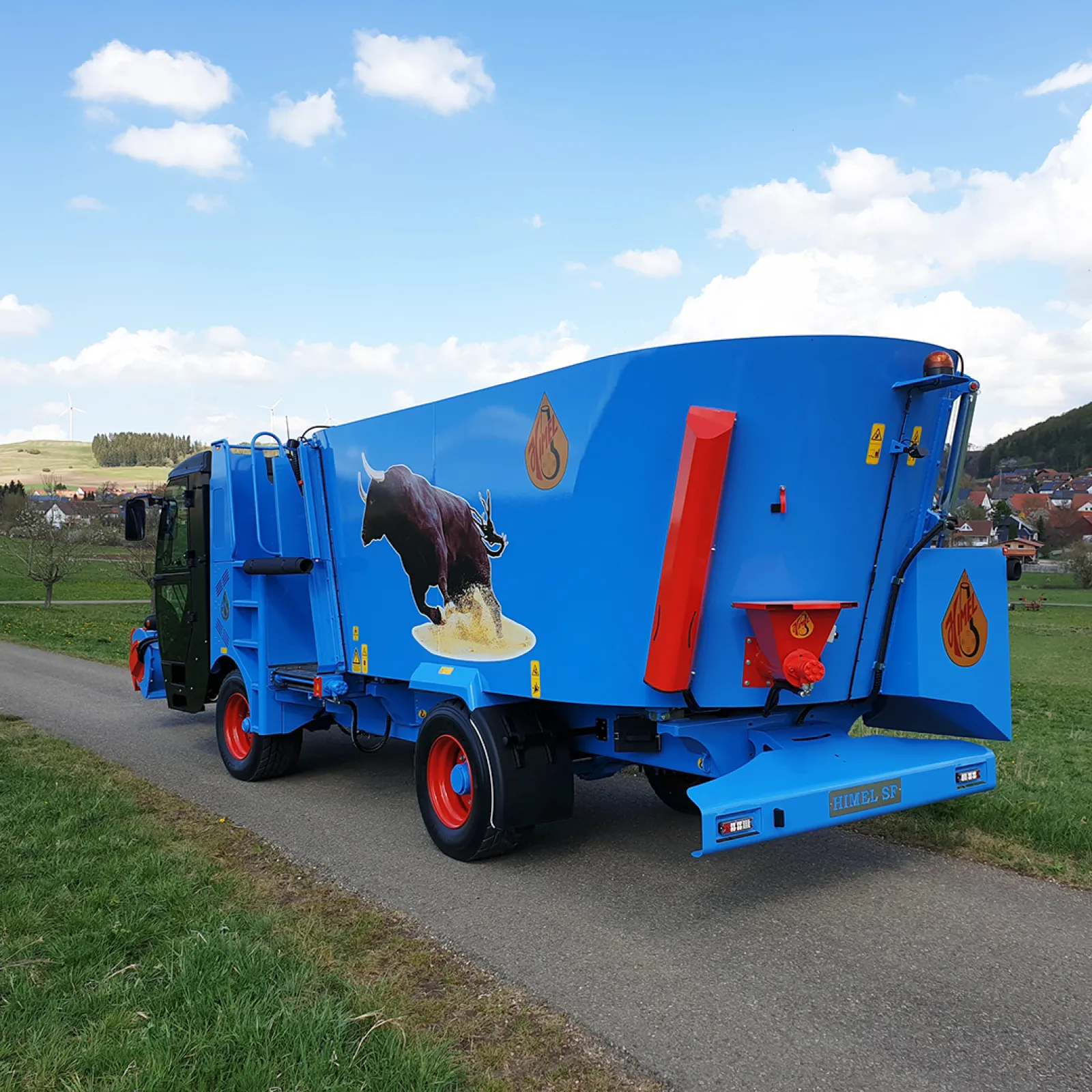 Seldriven mixer wagon