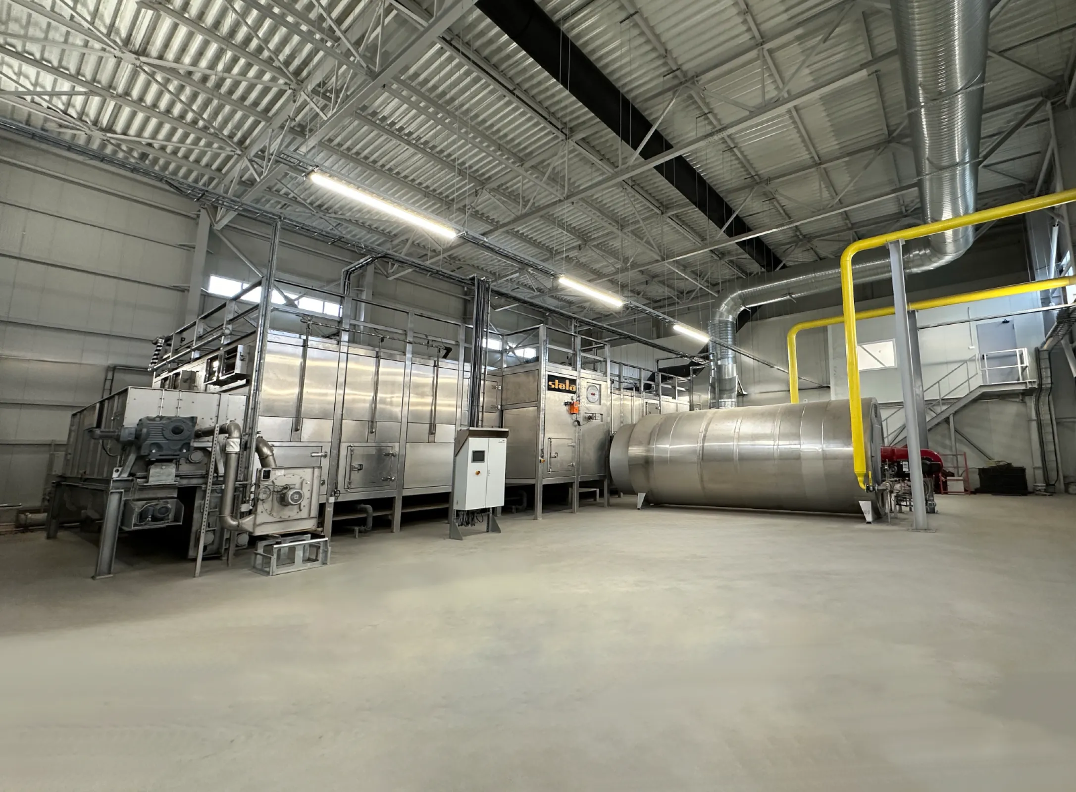 belt dryer type BTU for municipal sludge in Romania