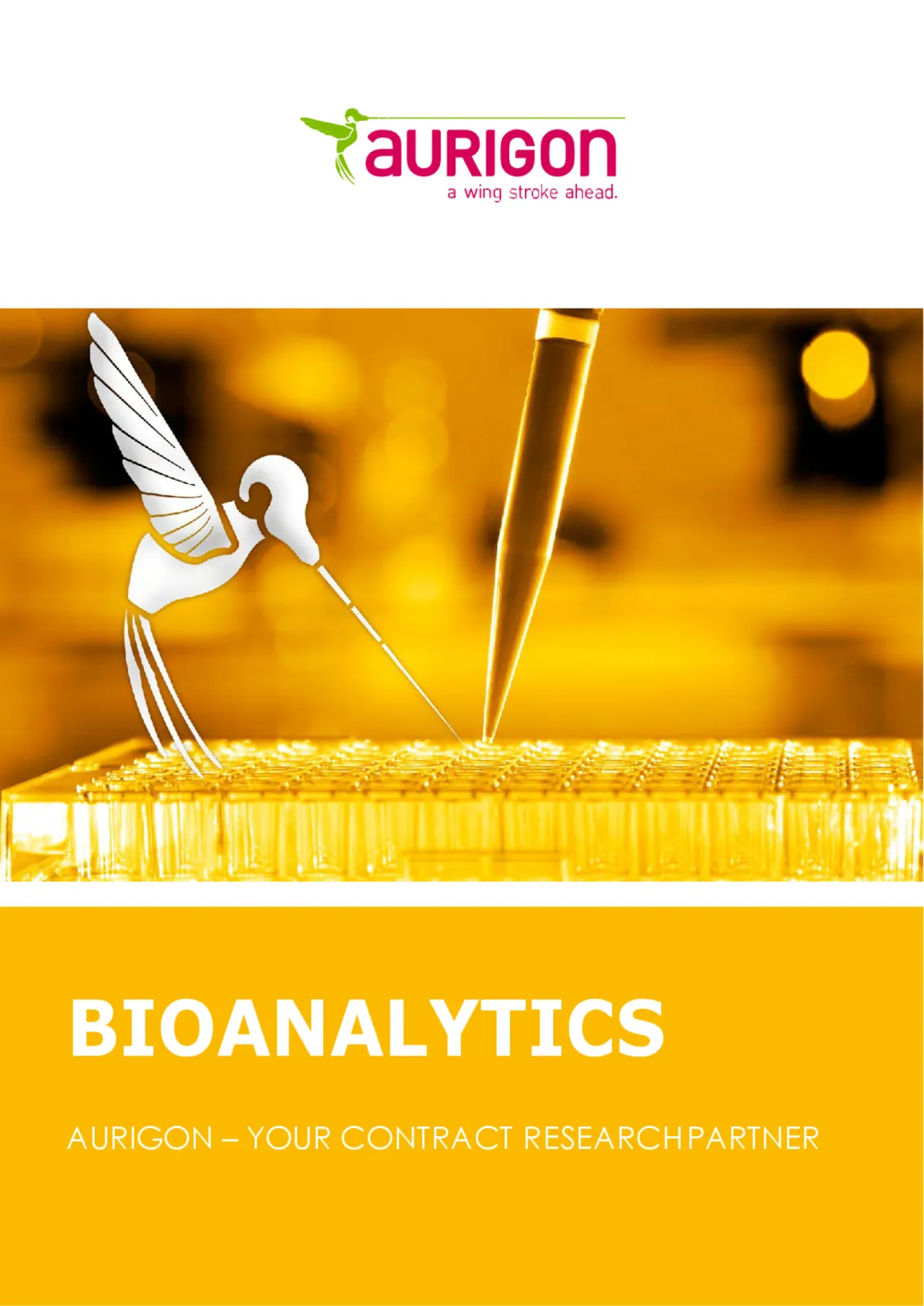 Flyer "Bioanalytics" - page 1