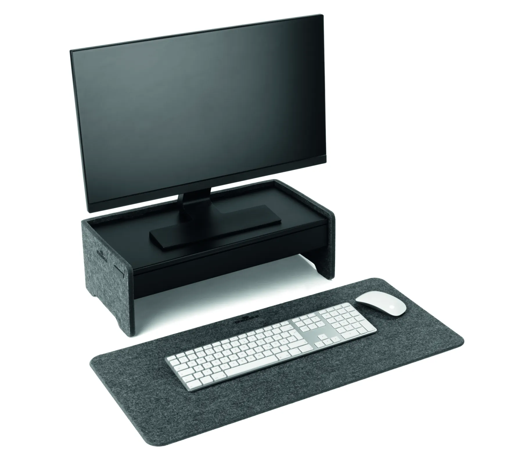 Monitorstand EFFECT incl. Drawer and Desk Mat EFFECT