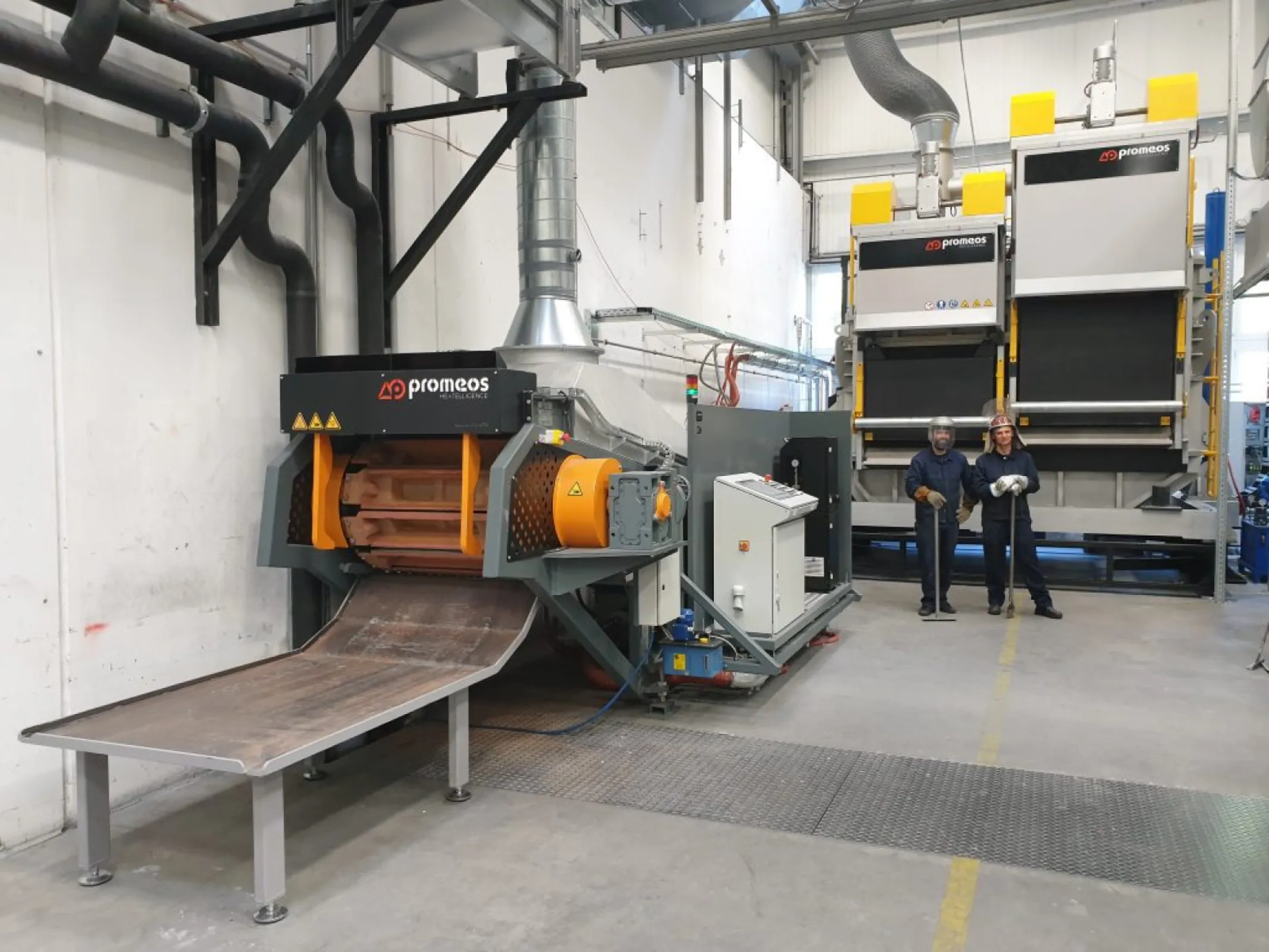 Aluminum Scrap Recycling Plant with Melting Furnace and Ingot Casting Machine