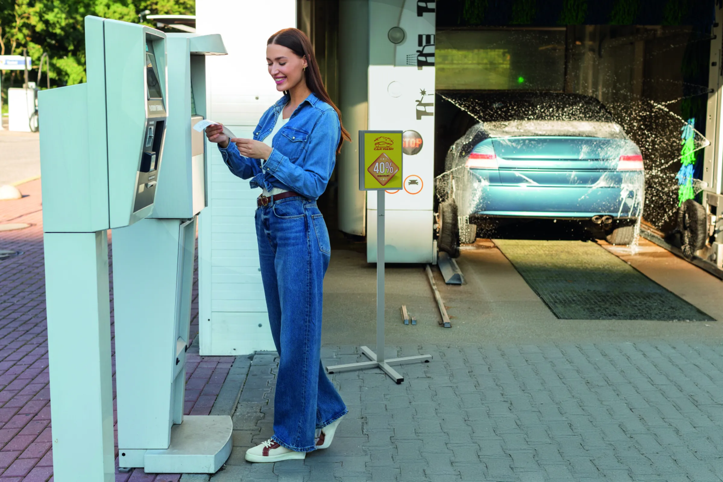 Floorstand INFO STAND OUTDOOR A4