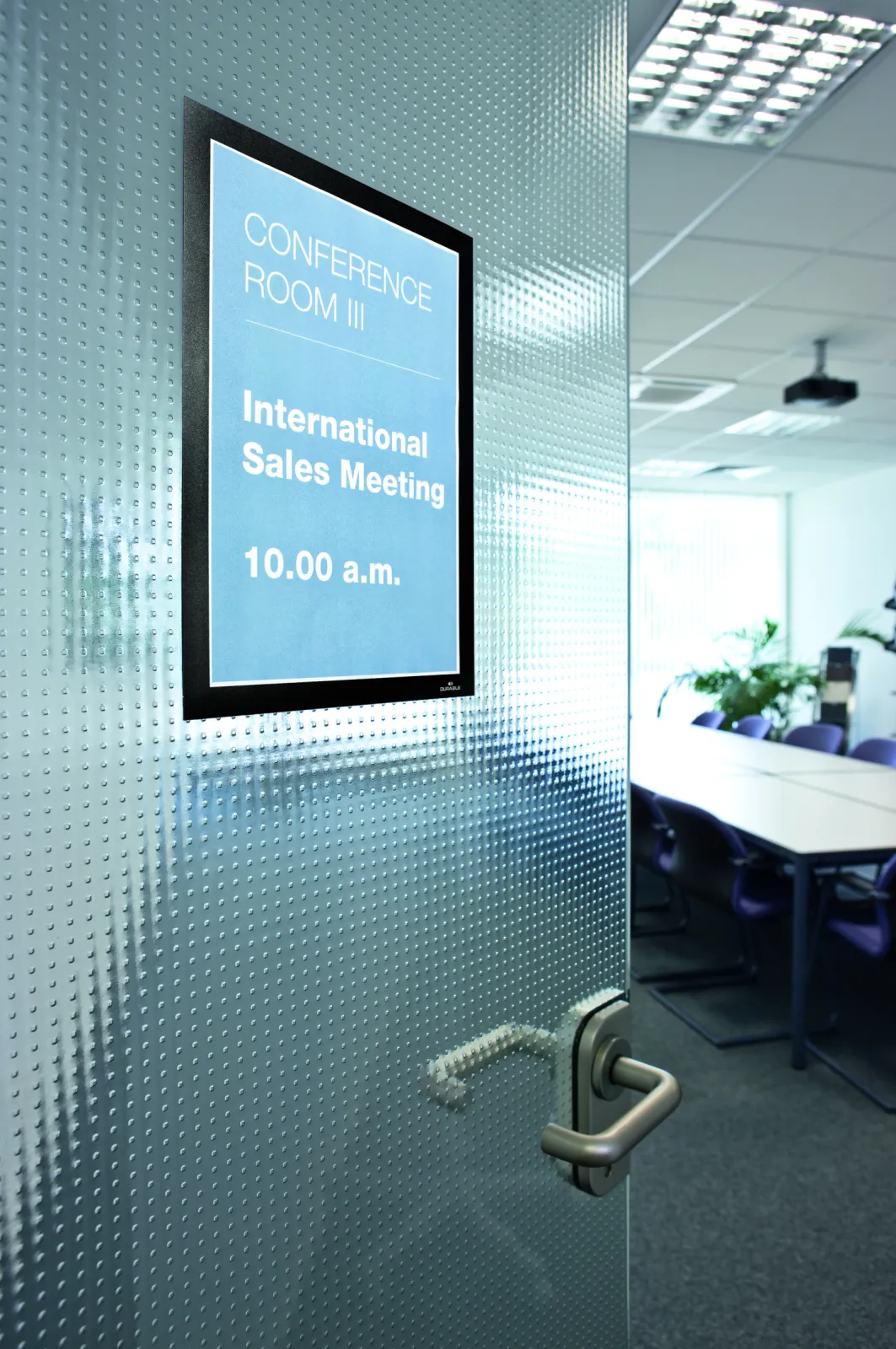 Infoframe DURAFRAME® A4, available in several colours and sizes