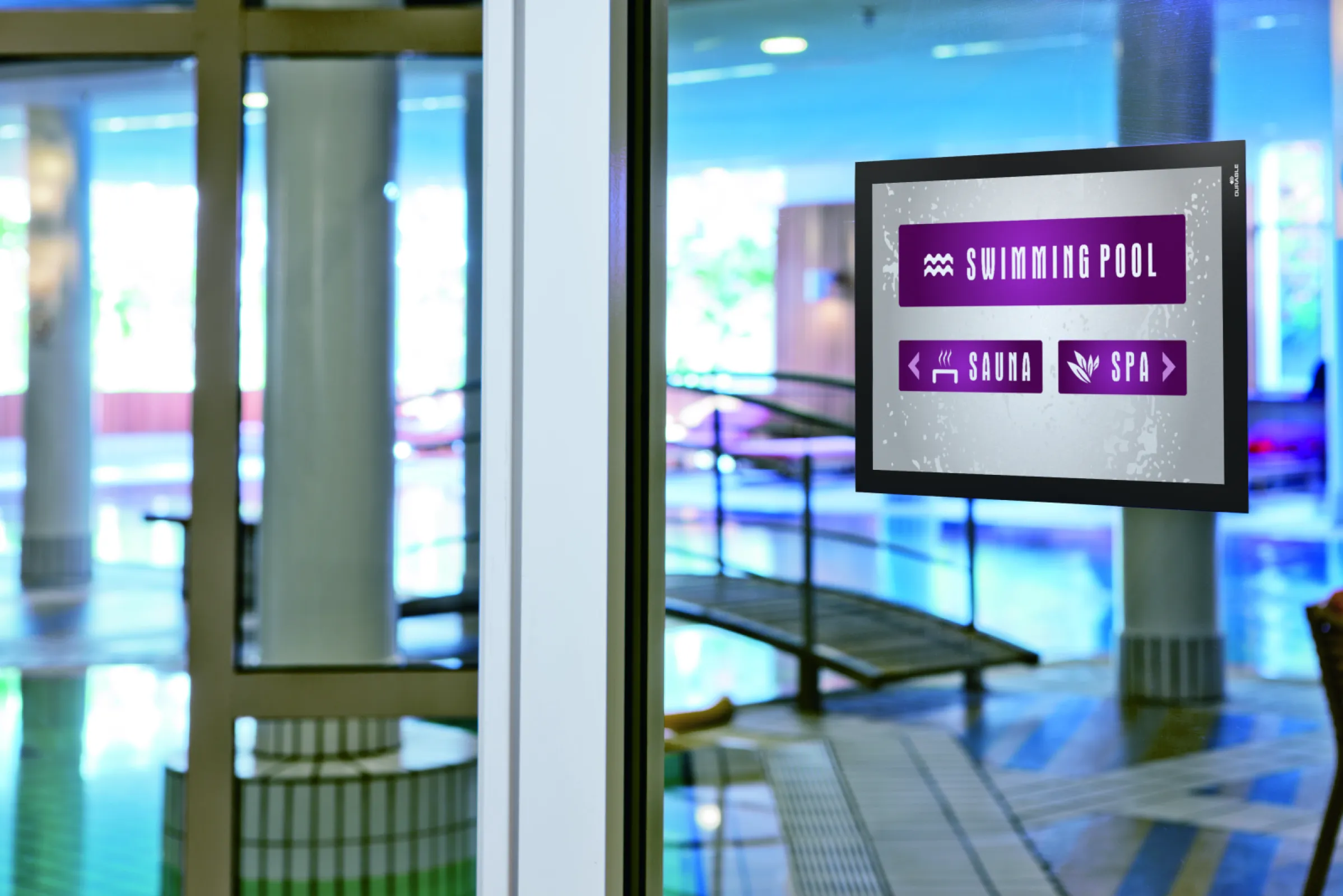 Infoframe DURAFRAME® A4, available in several colours and sizes