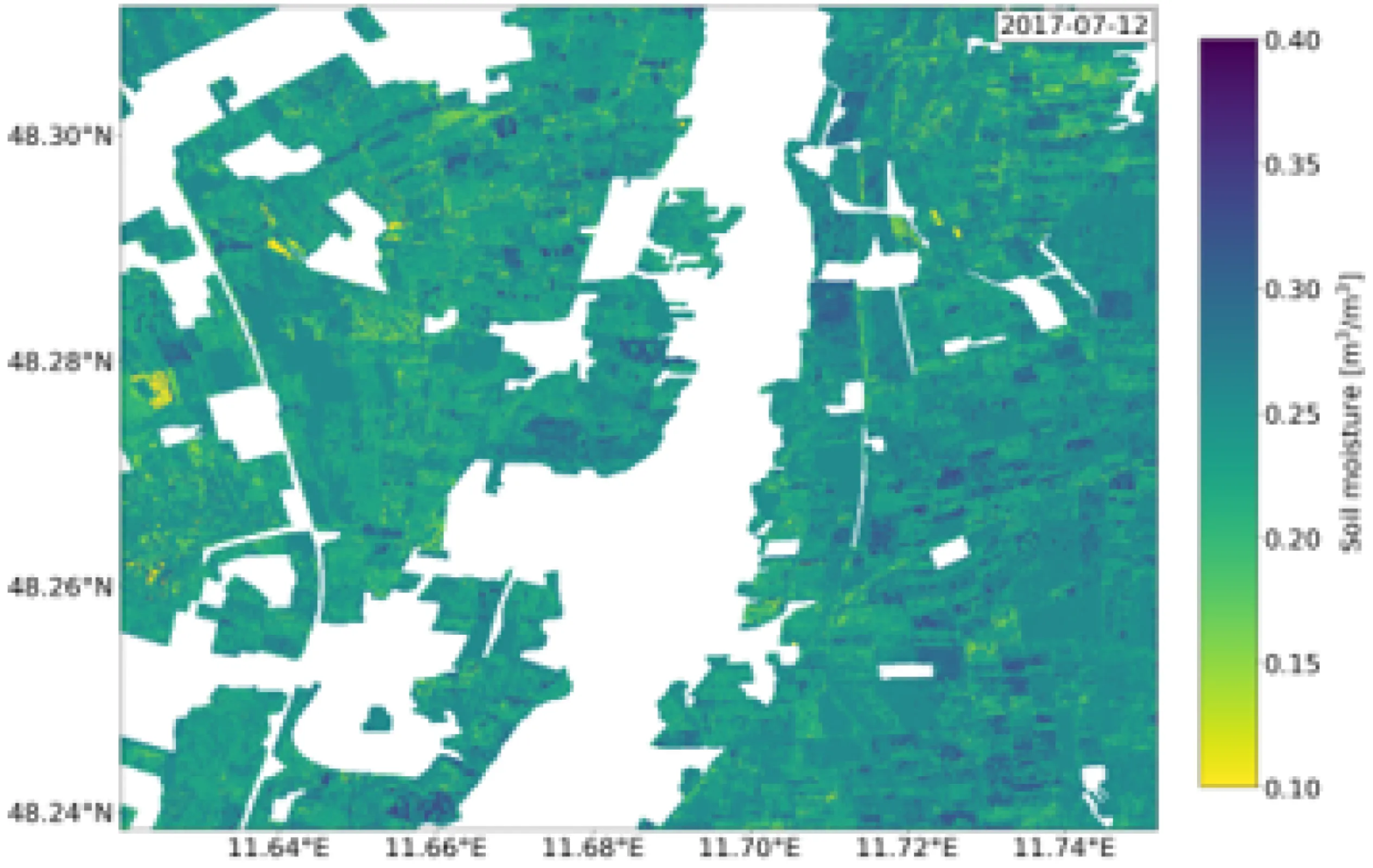 Satellite-Based Soil Moisture Monitoring