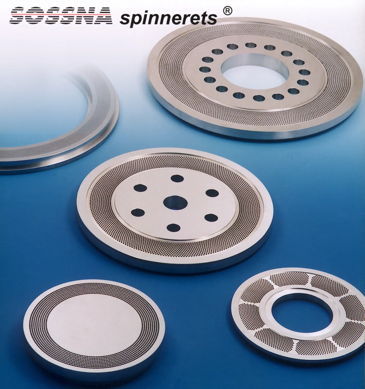 Spinnerets for melt spinning