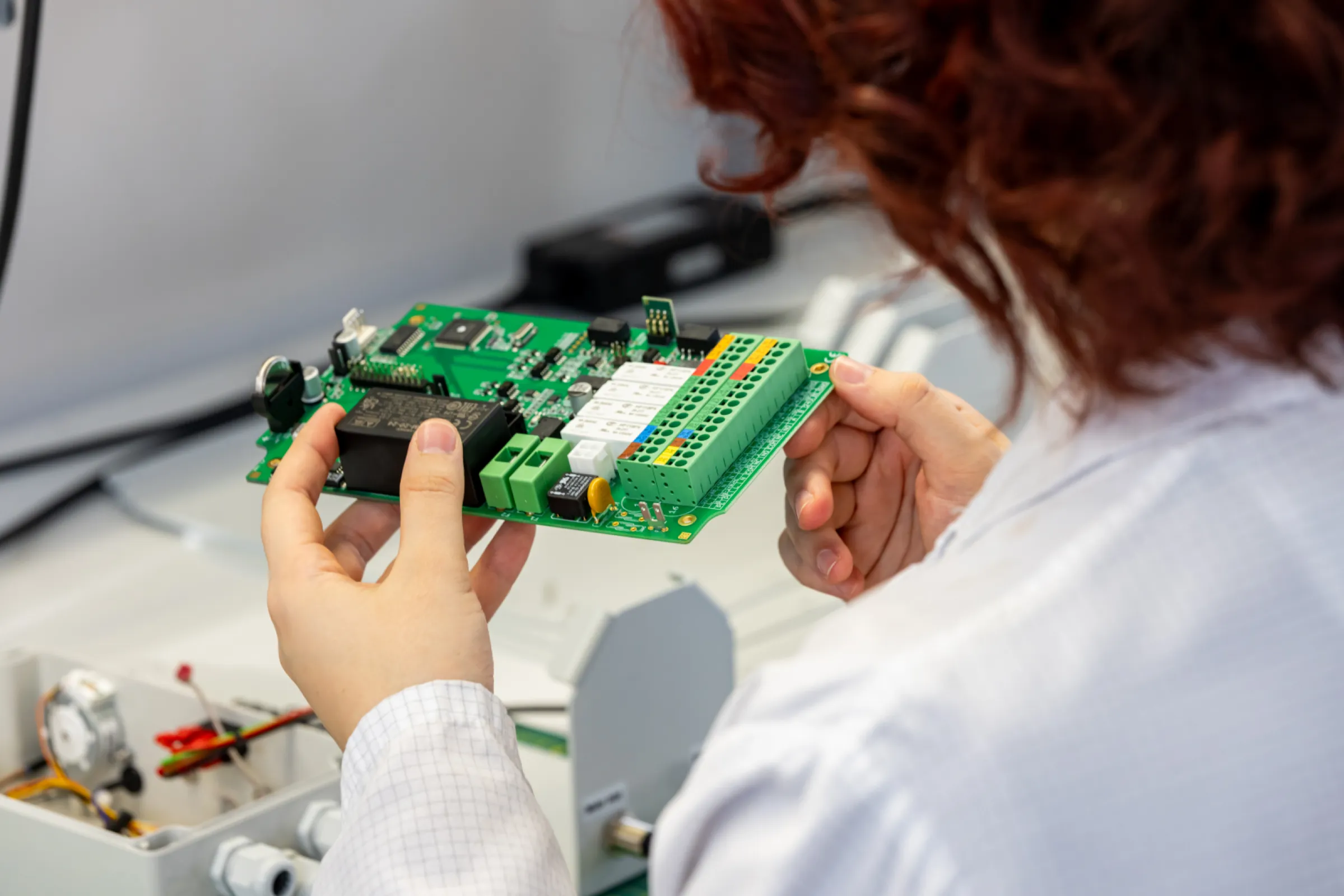 Assembly of our SYCON analyzer