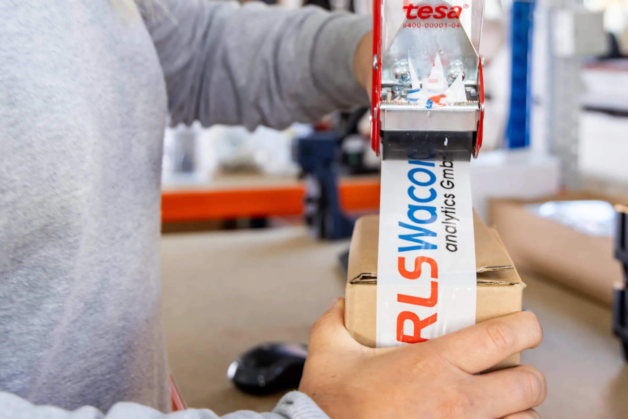 Preapring goods for shipment