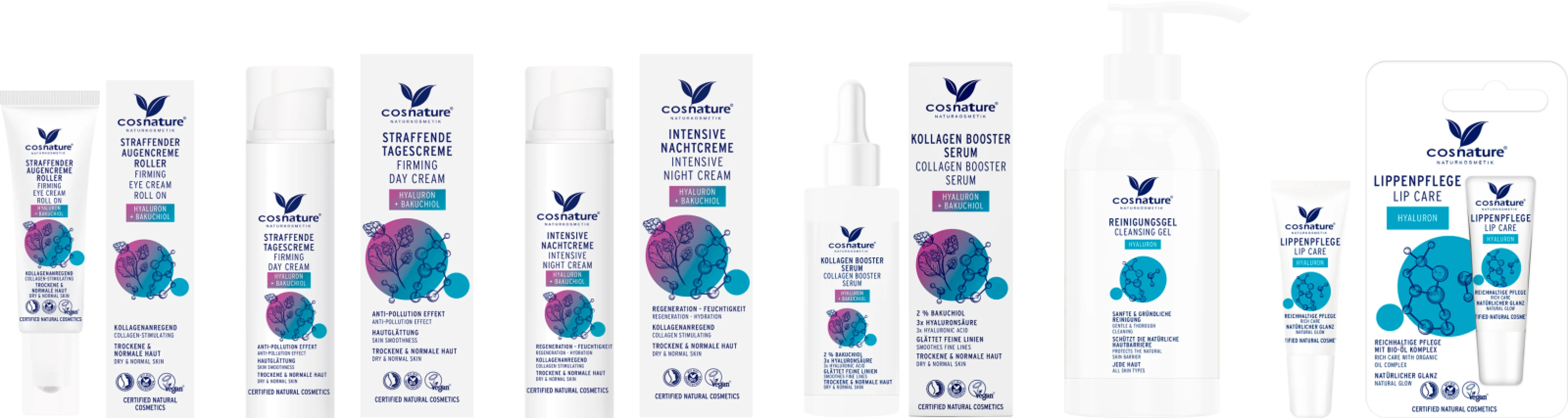 cosnature NEW Face Care Hyaluron + Bakuchiol cosnature NEW Face Care Hyaluron + Bakuchiol