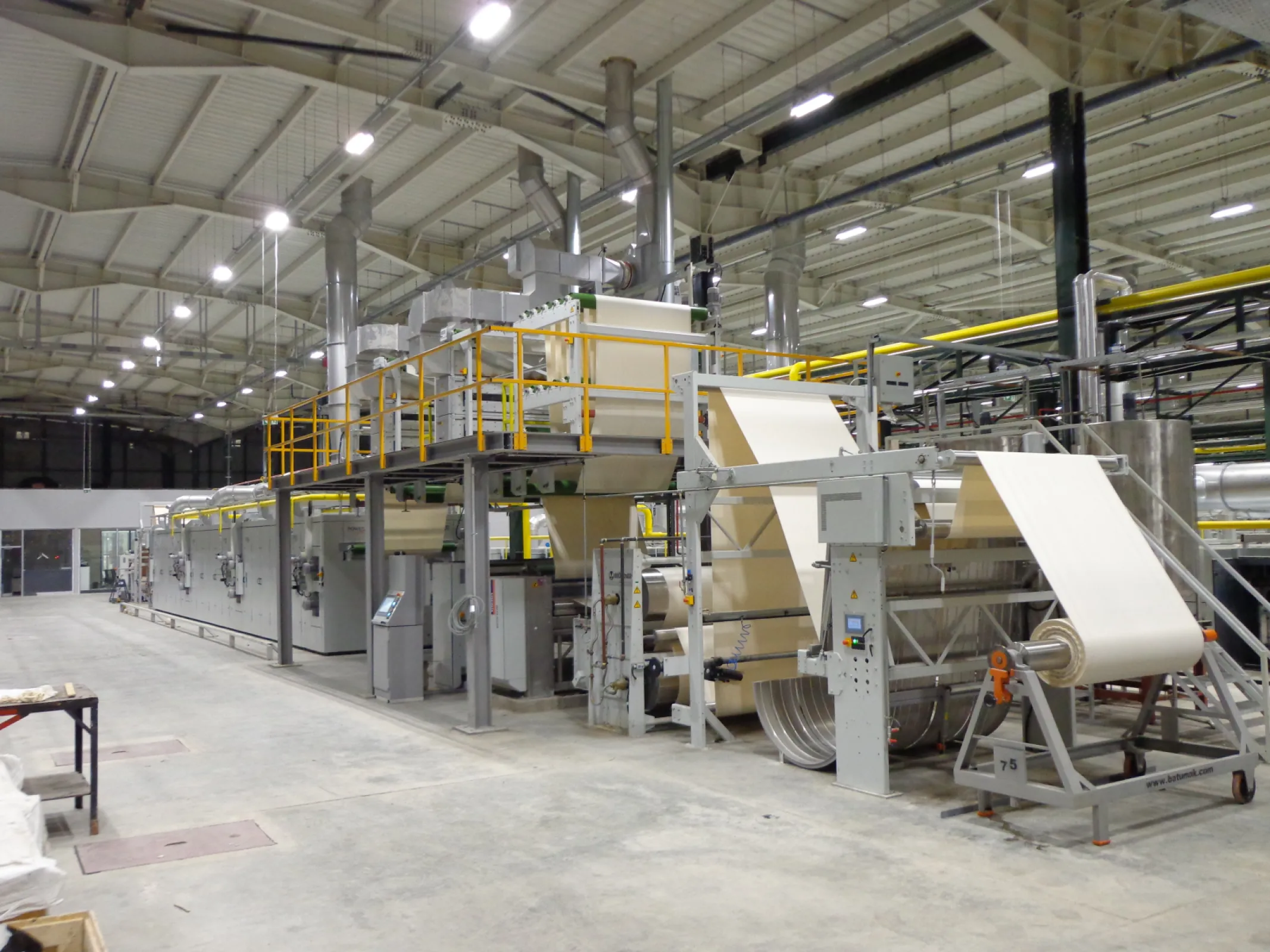 POWER-COLORTHERM continuous dyeing range with infrared dryer