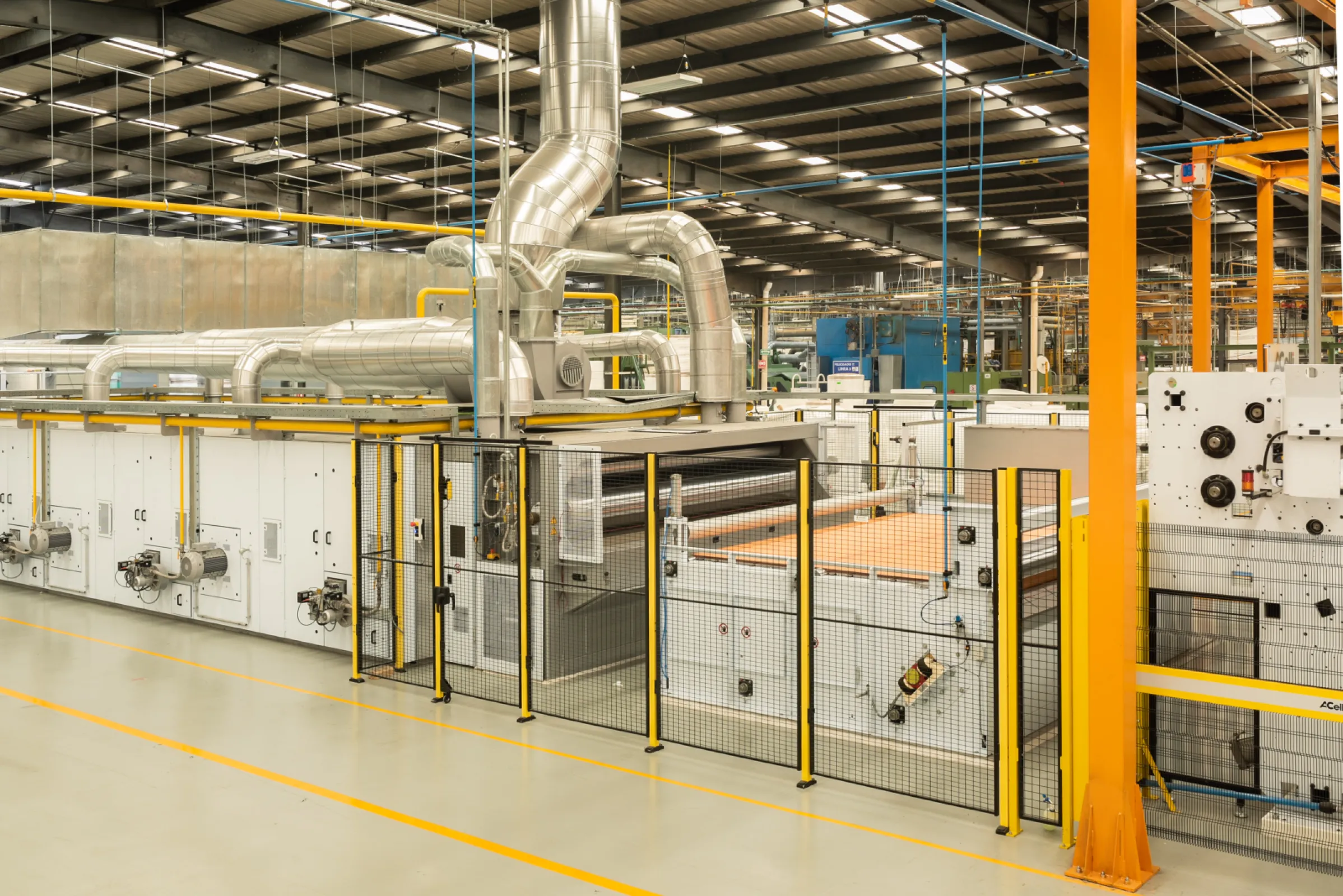 SUPRA-FLOW BA air-through thermofusion oven for light weight nonwovens