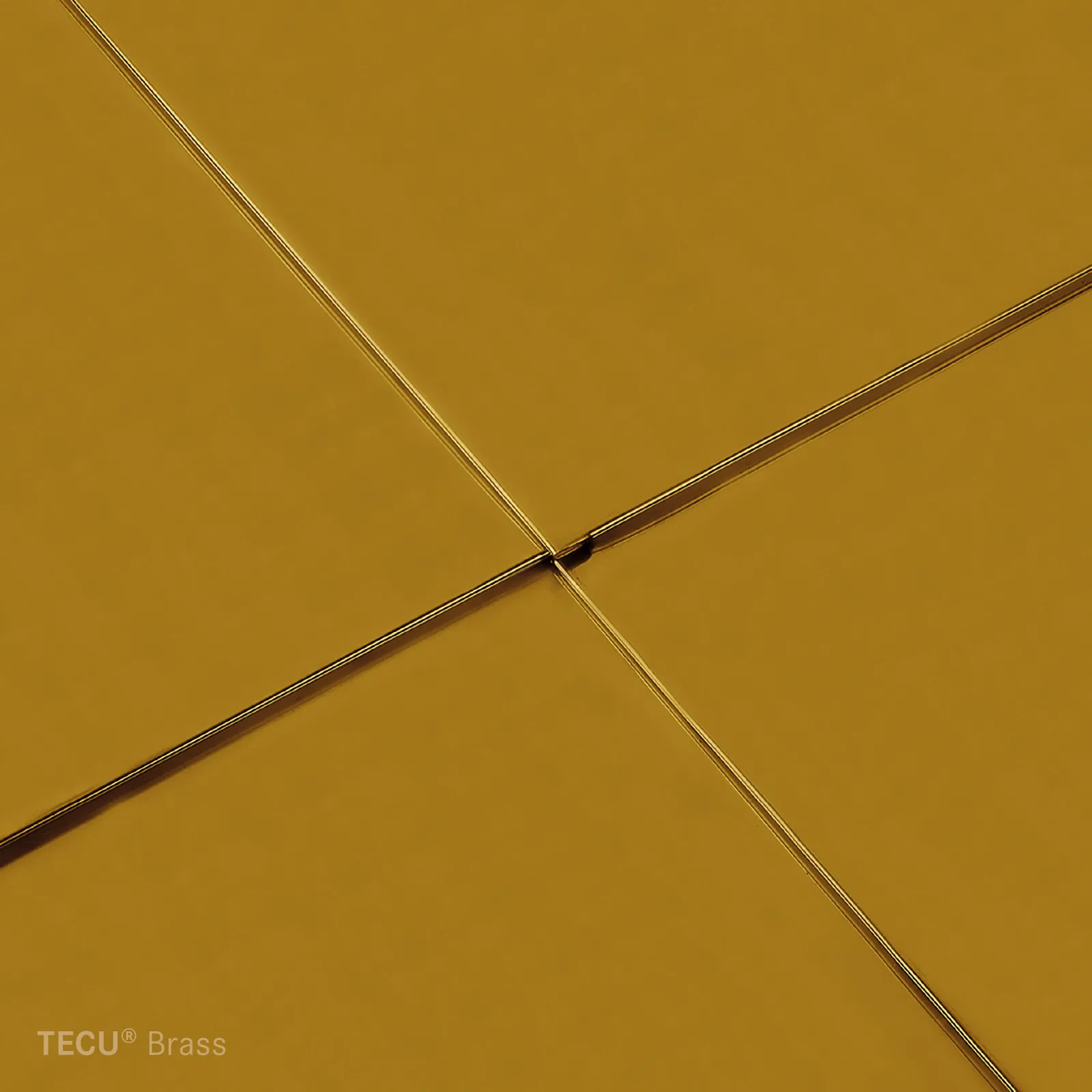 TECU® Brass: A new kind of Brass –  modern and expressive. One of the best-known copper alloys, Brass is given particular quality in the form of TECU® Brass, a special alloy of copper and zinc.  The TECU® Alloy materials also display individual characteristics as they weather naturally to exteriors. The original surface of TECU® Brass changes through from initial matting gradually to a greenish-brown that further develops to greyish brown then dark brown/anthracite colours. Sloped areas such as roofs ultimately develop a patina surface, akin to that of pure copper, yet quite clearly different.