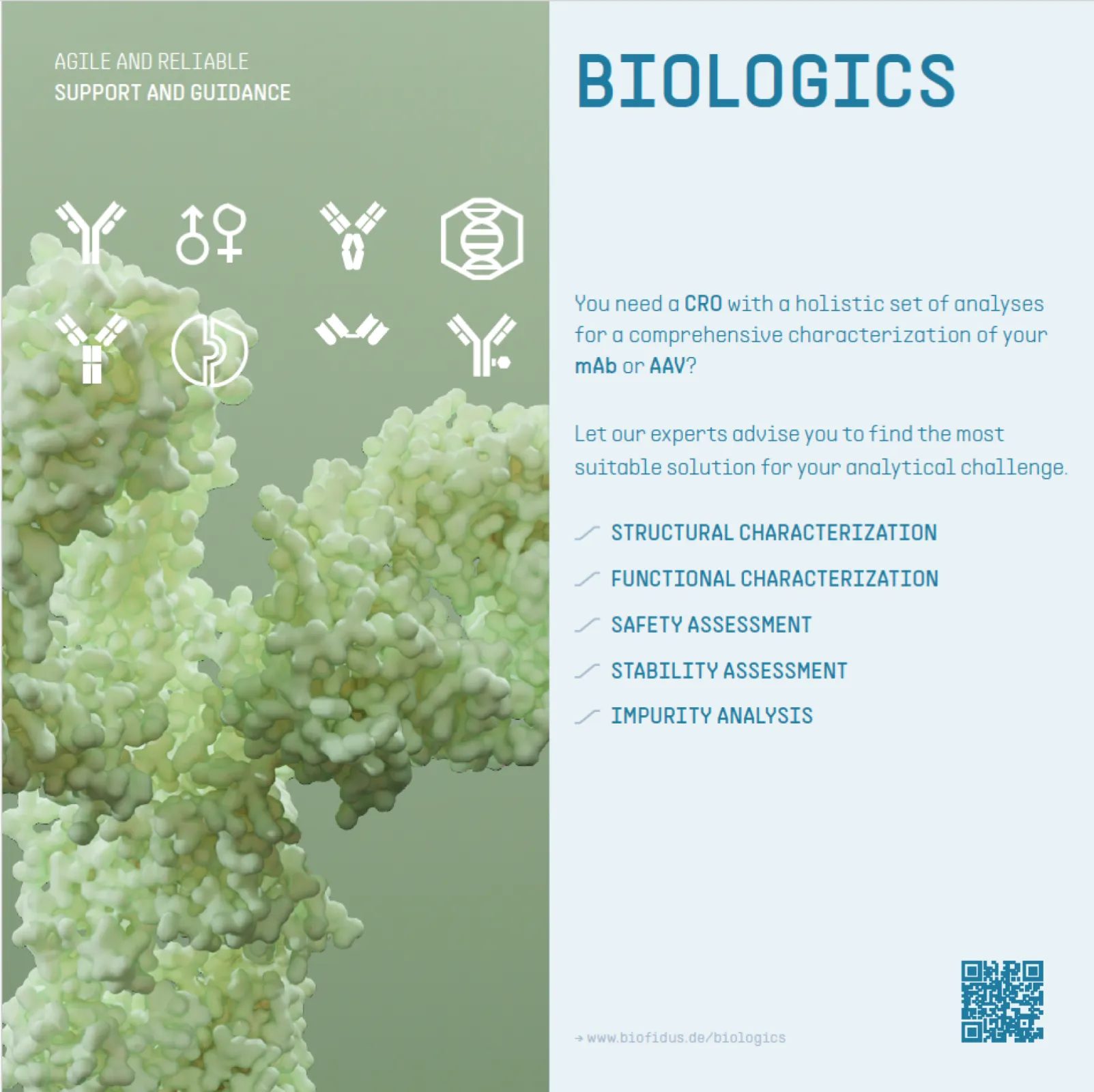 Services for biologics