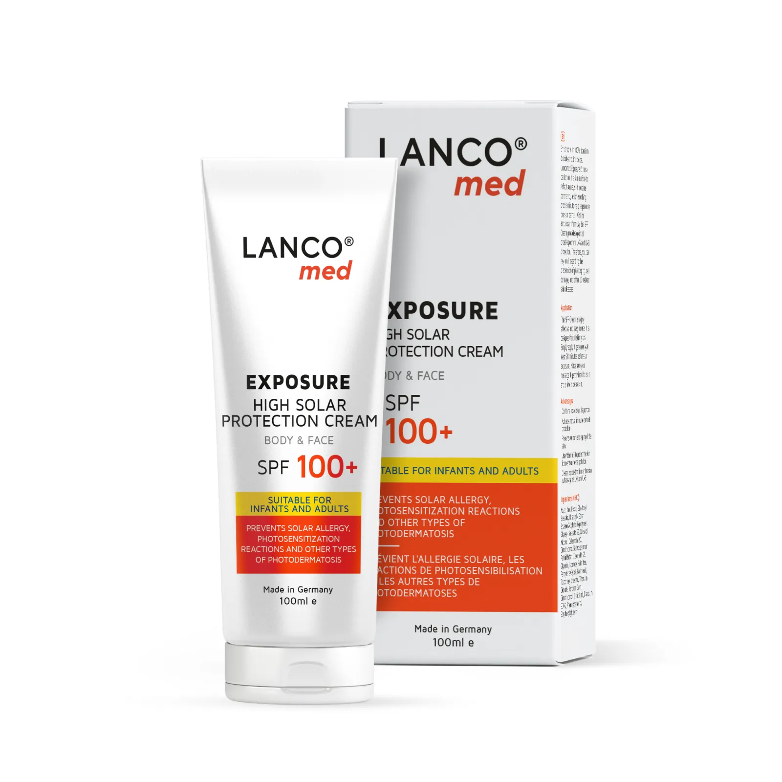SPF 100+ HIGH SOLAR PROTECTION CREAM