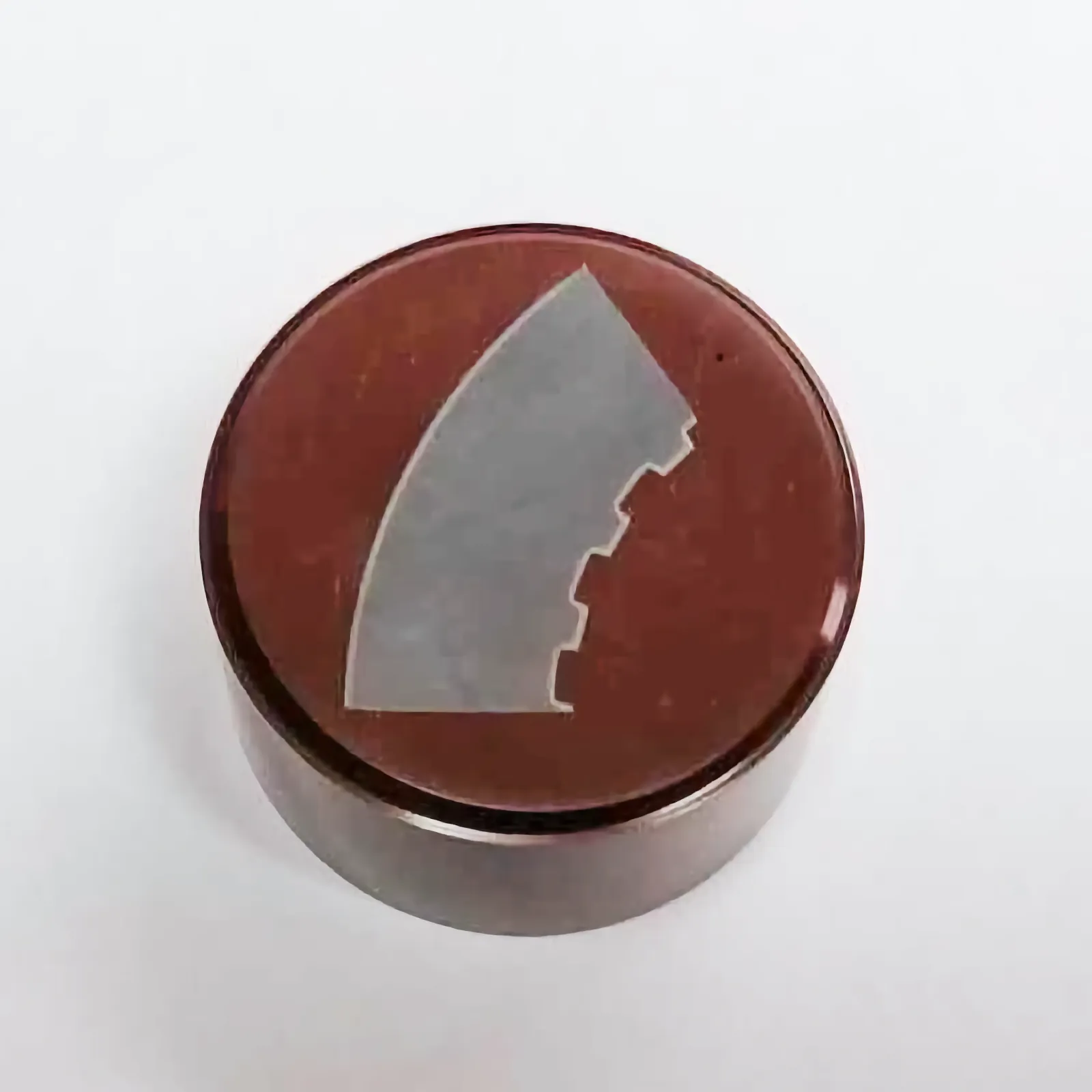 Cross section of a gun barrel