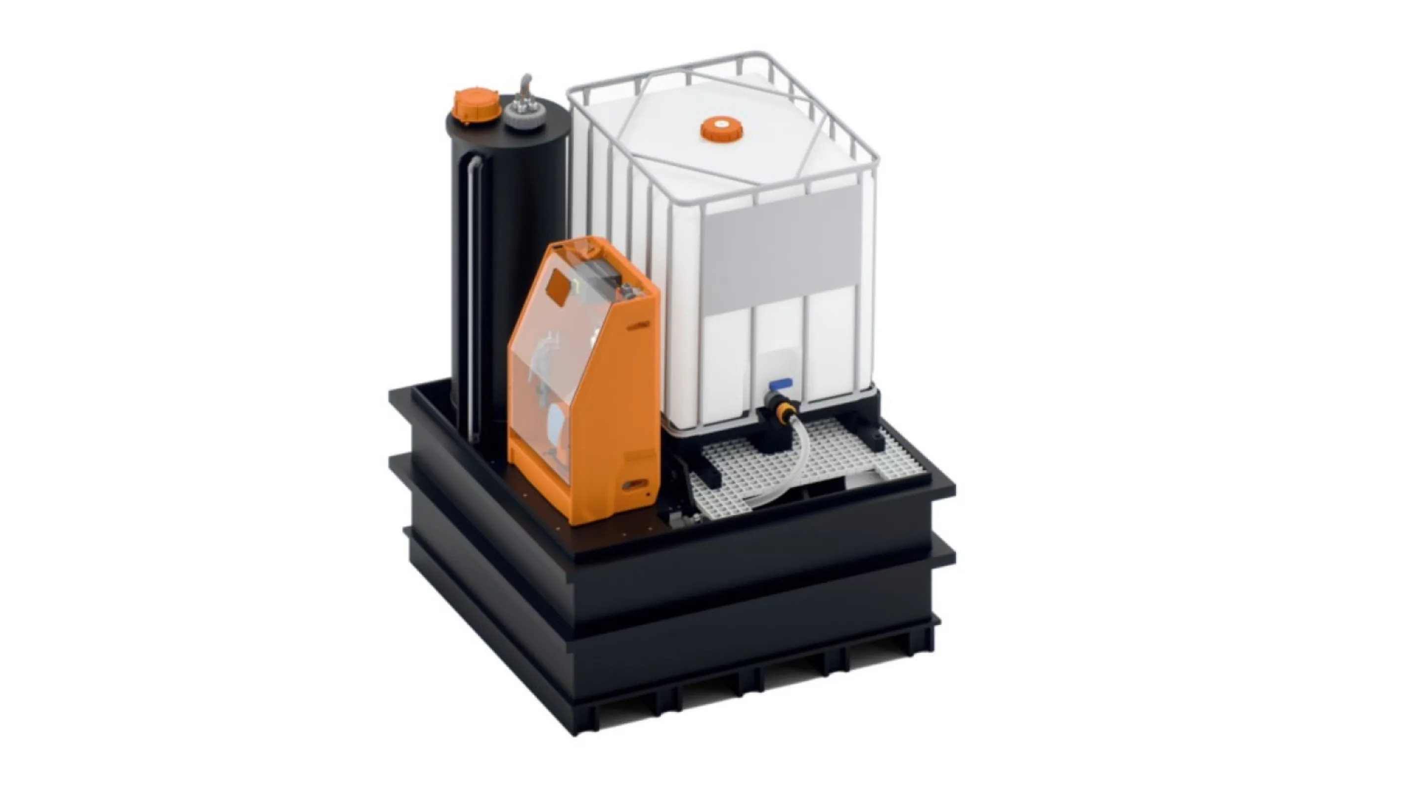 Hệ bồn hóa chất và bơm định lượng