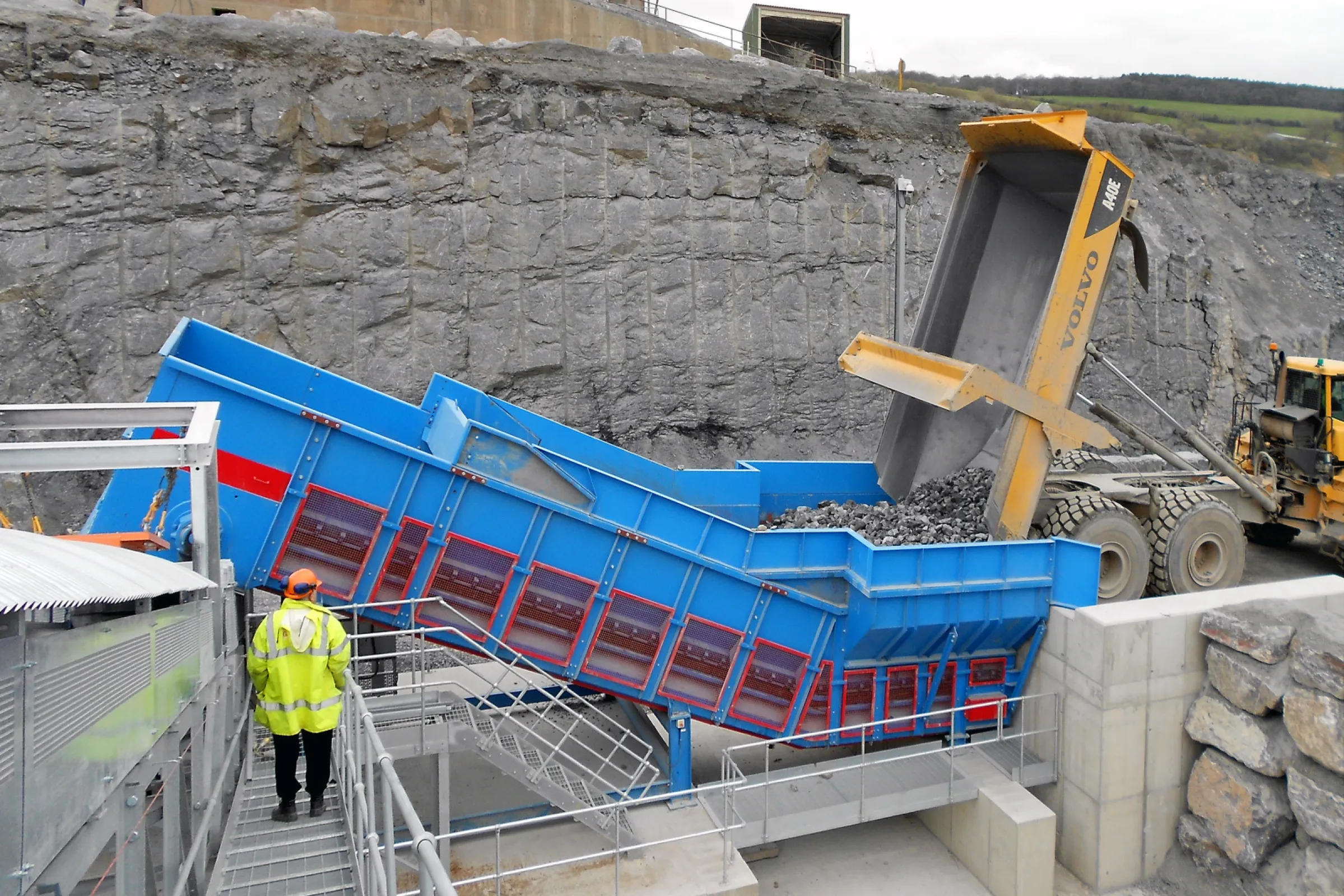 AUMUND Material Feeder type Samson® MF