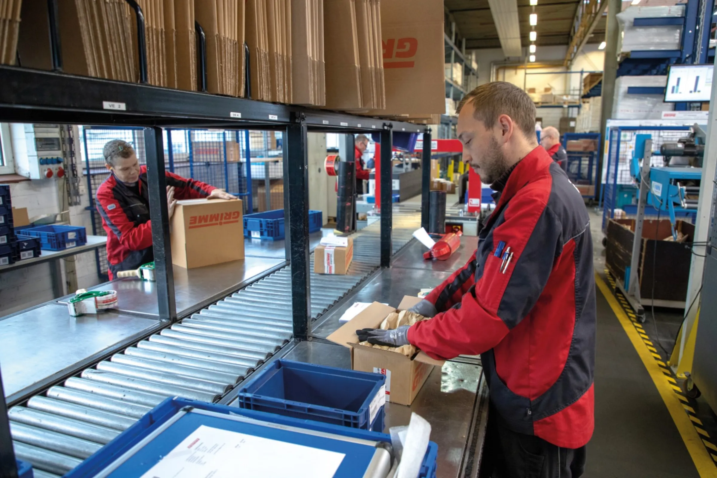 Spare parts shipping and logistics