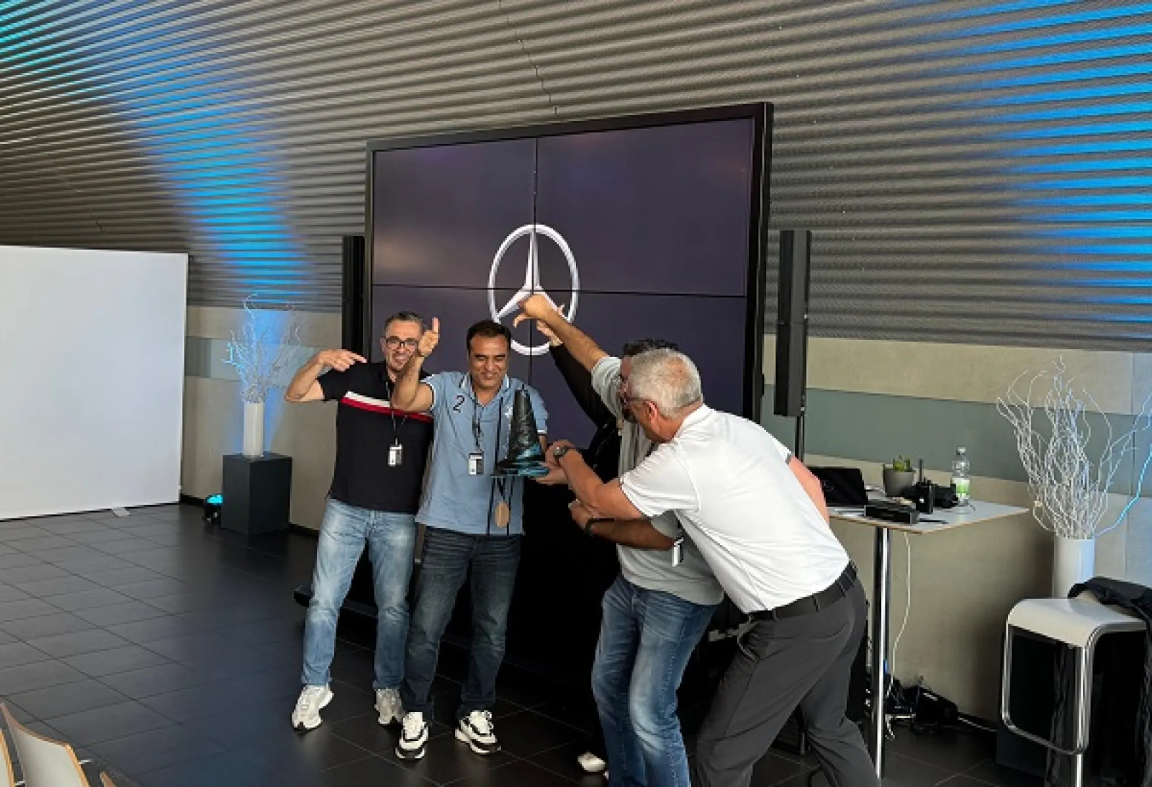 Mercedes Obstacle Course