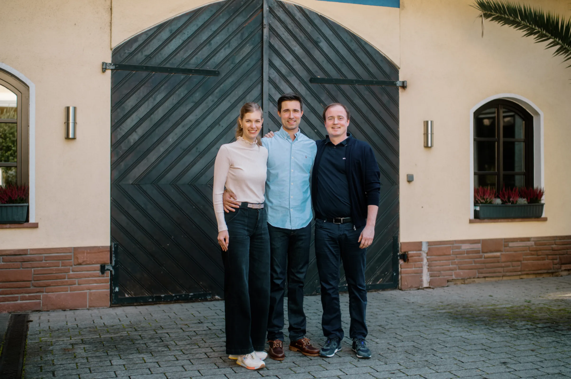 The young generation - winemaker and owner of the estate