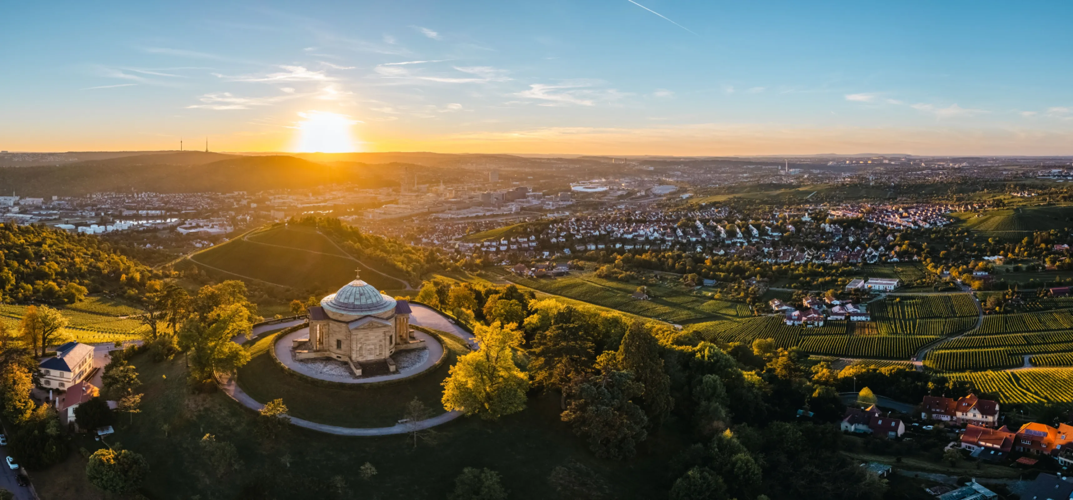 Stuttgart sepulchral chapel on the Rotenberg hill (c) SMG Goldamsel Film