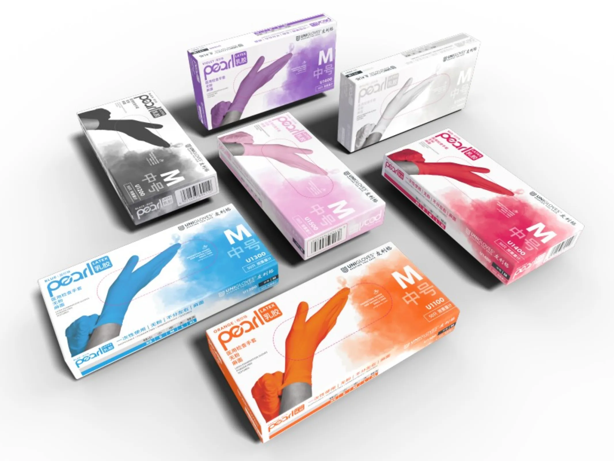 Pearl Series Coloured Gloves