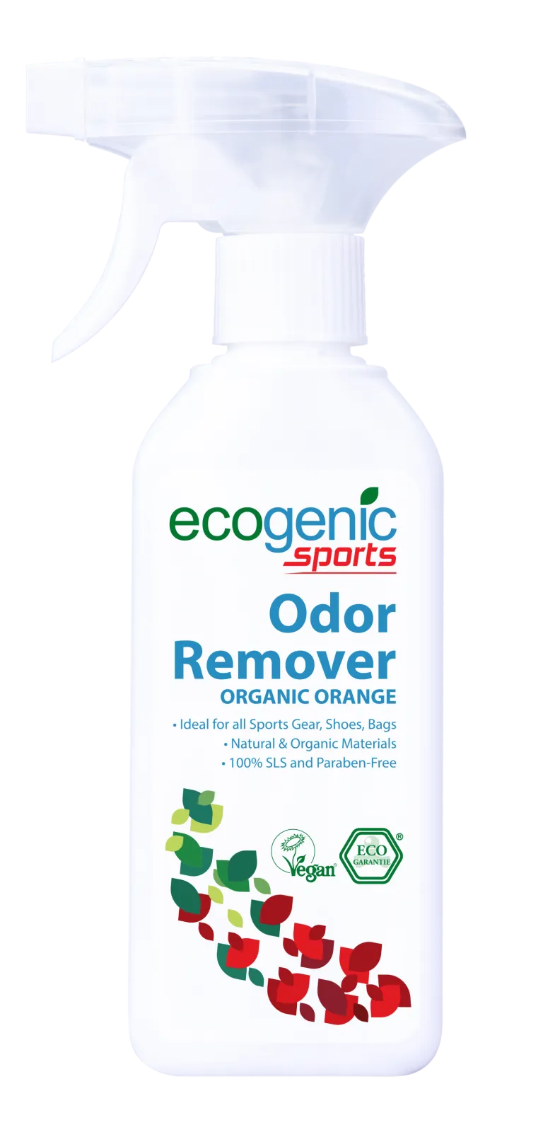 Ecogenic Sports Odor Remover: Neutralizes unwanted odors, ideal for clothes, towels & linens, shoes, bags, etc