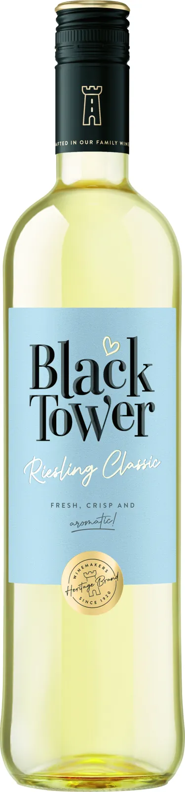 Black Tower Riesling Classic Bottle Image
