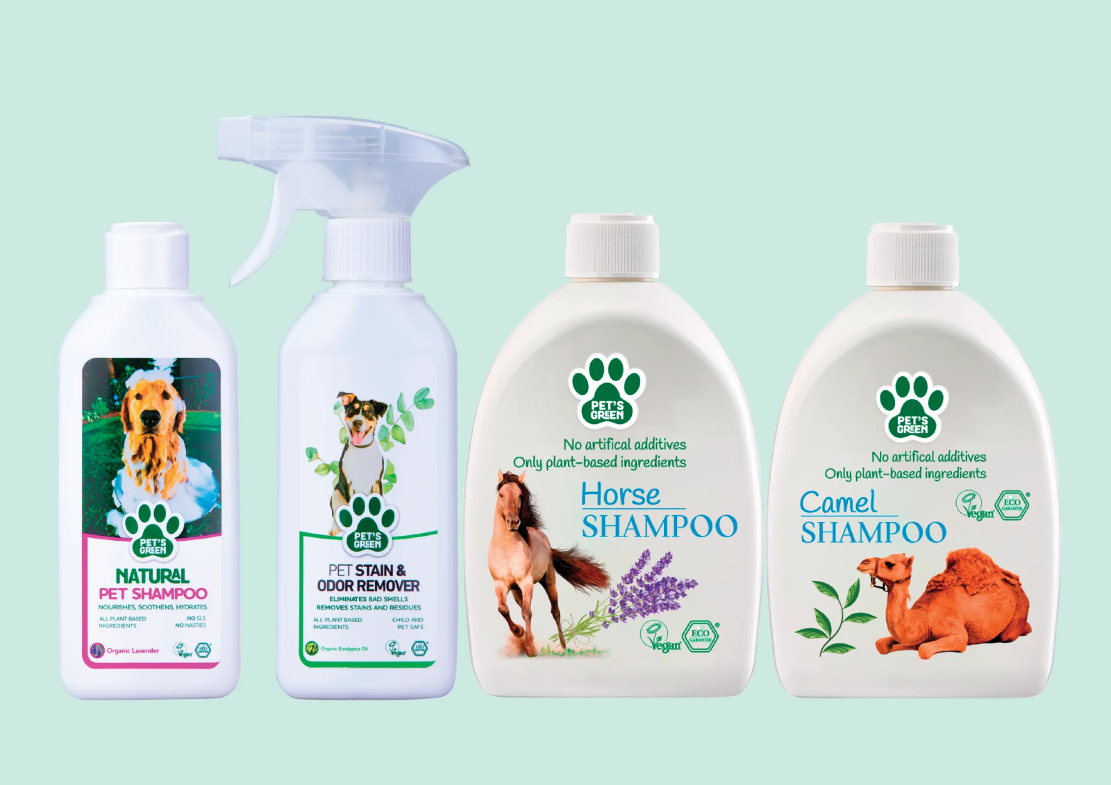 PET'S GREEN - Organic Pet Care, plant-based ingredients for small and big pets