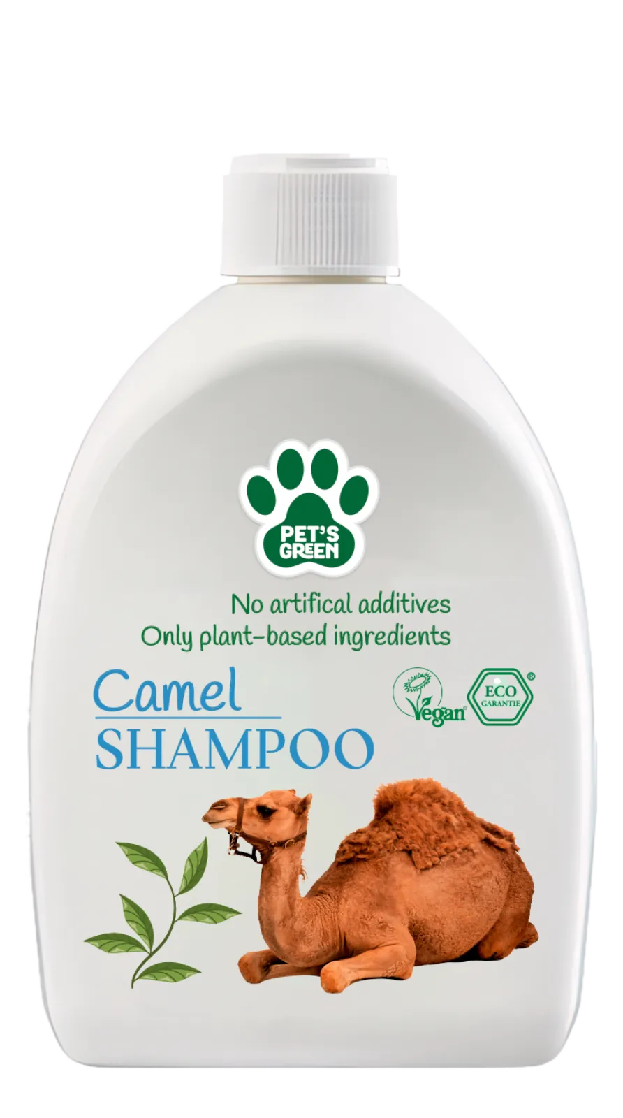 PET'S GREEN CAMEL SHAMPOO - No artificial additives, plant-based ingredients
