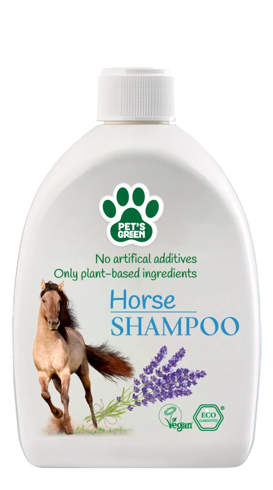 PET'S GREEN HORSE SHAMPOO - All natural and certified ingredients - Made for Horse' specific needs