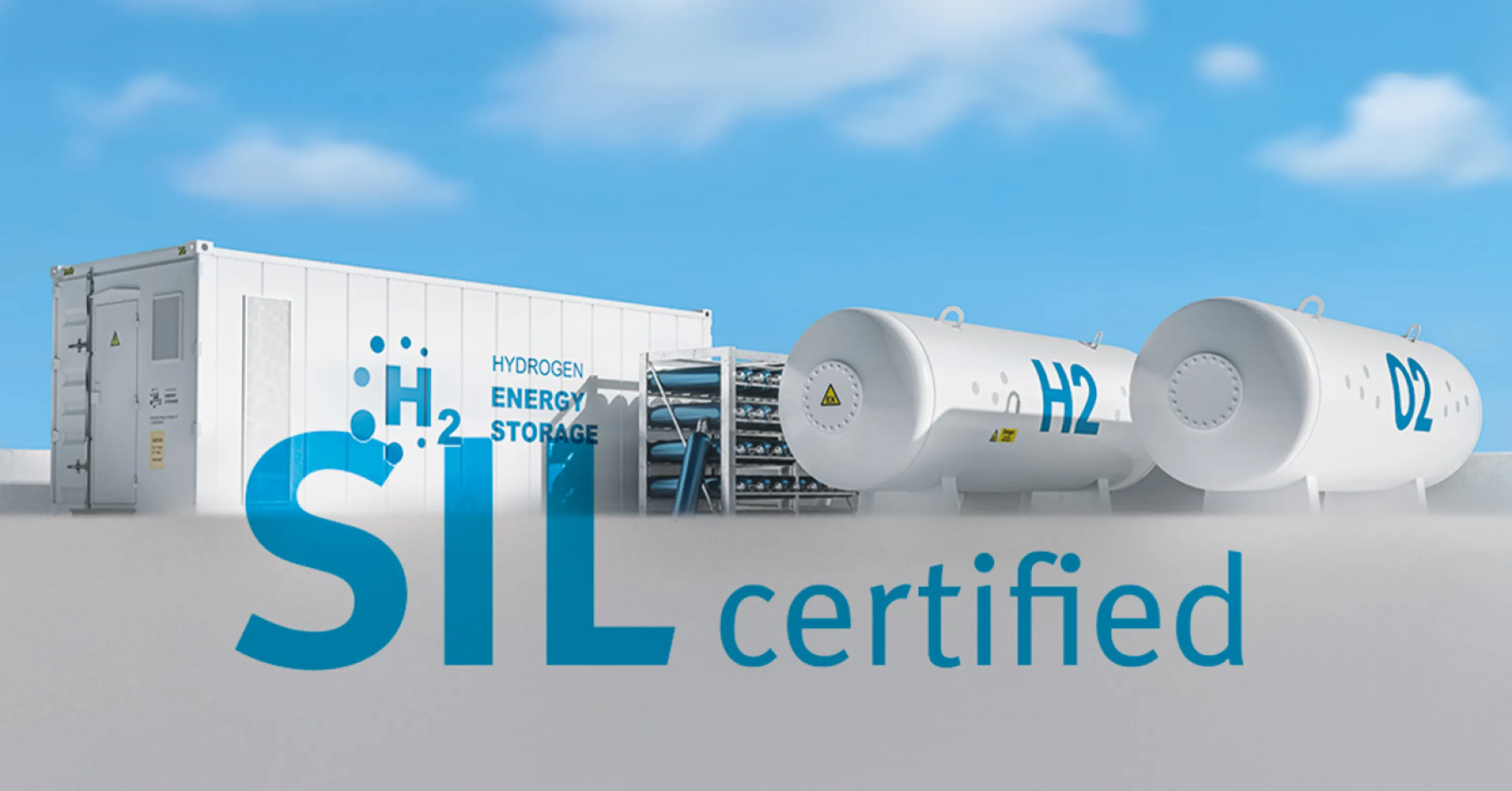 Safety for hydrogen production:  Anyone who wants to produce hydrogen takes on the responsibility for doing so safely. The production of hydrogen involves risks, but these can be mitigated by using the right safety concept. Find out what the international SIL 61508 standard prescribes for hydrogen production.