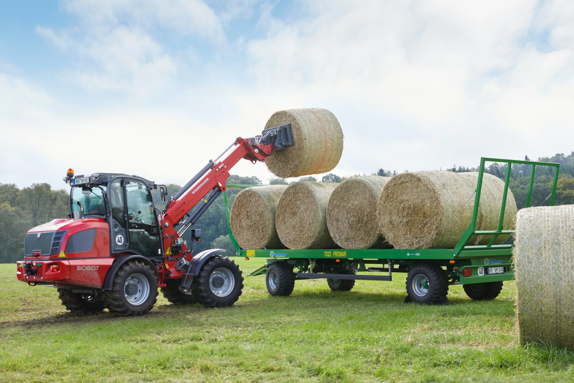 Telescopic wheel loader 5080T