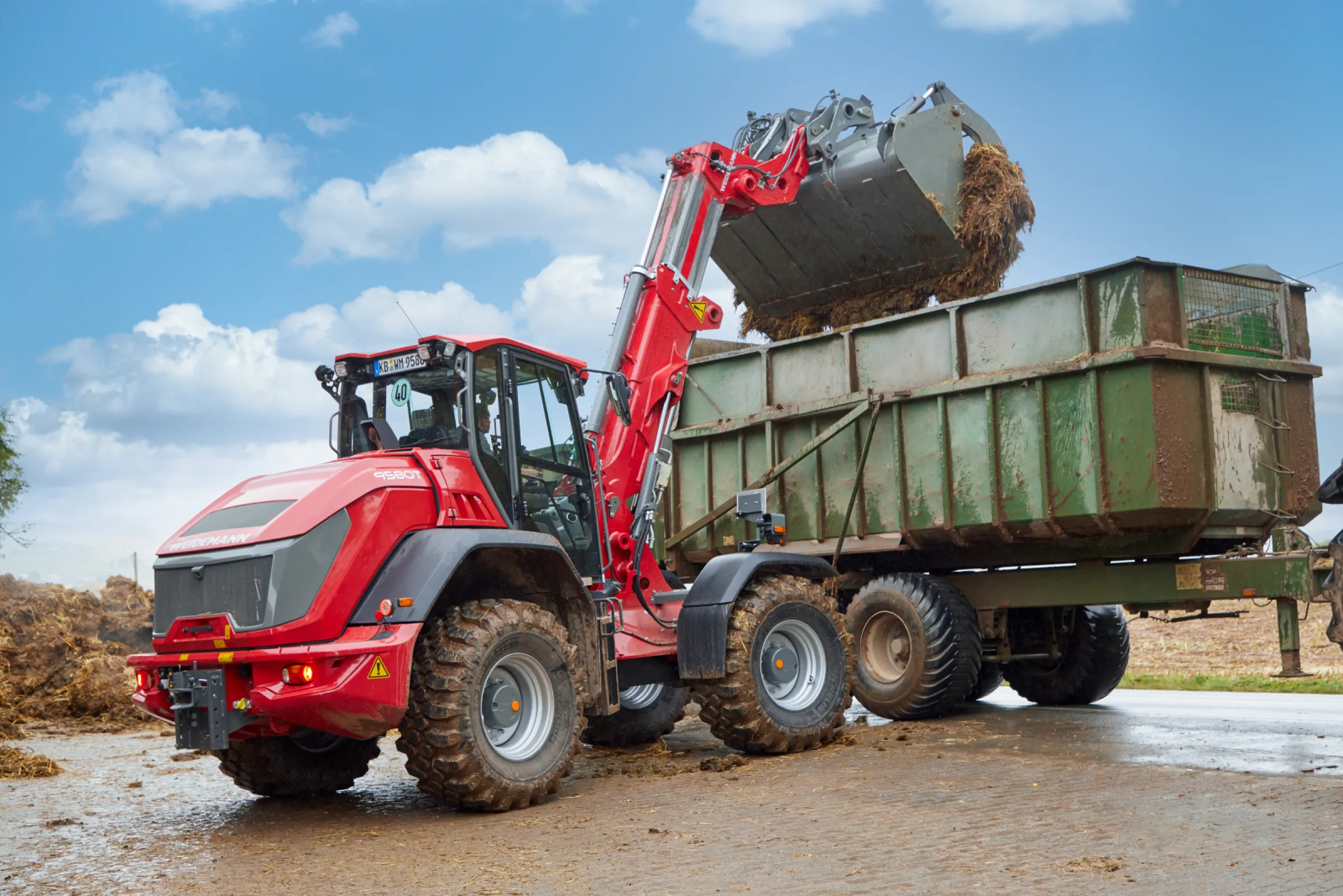 Telescopic wheel loader 9580T