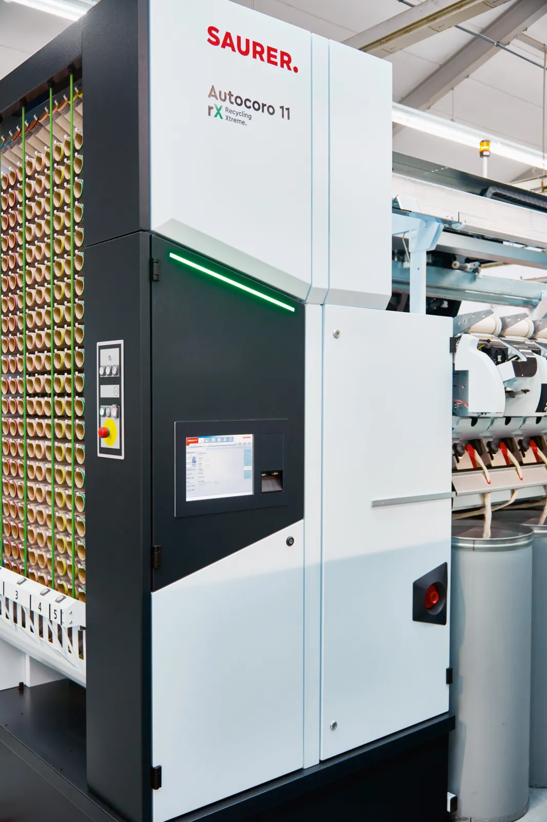 Saurer automatic rotor-spinning machine Autocoro 11